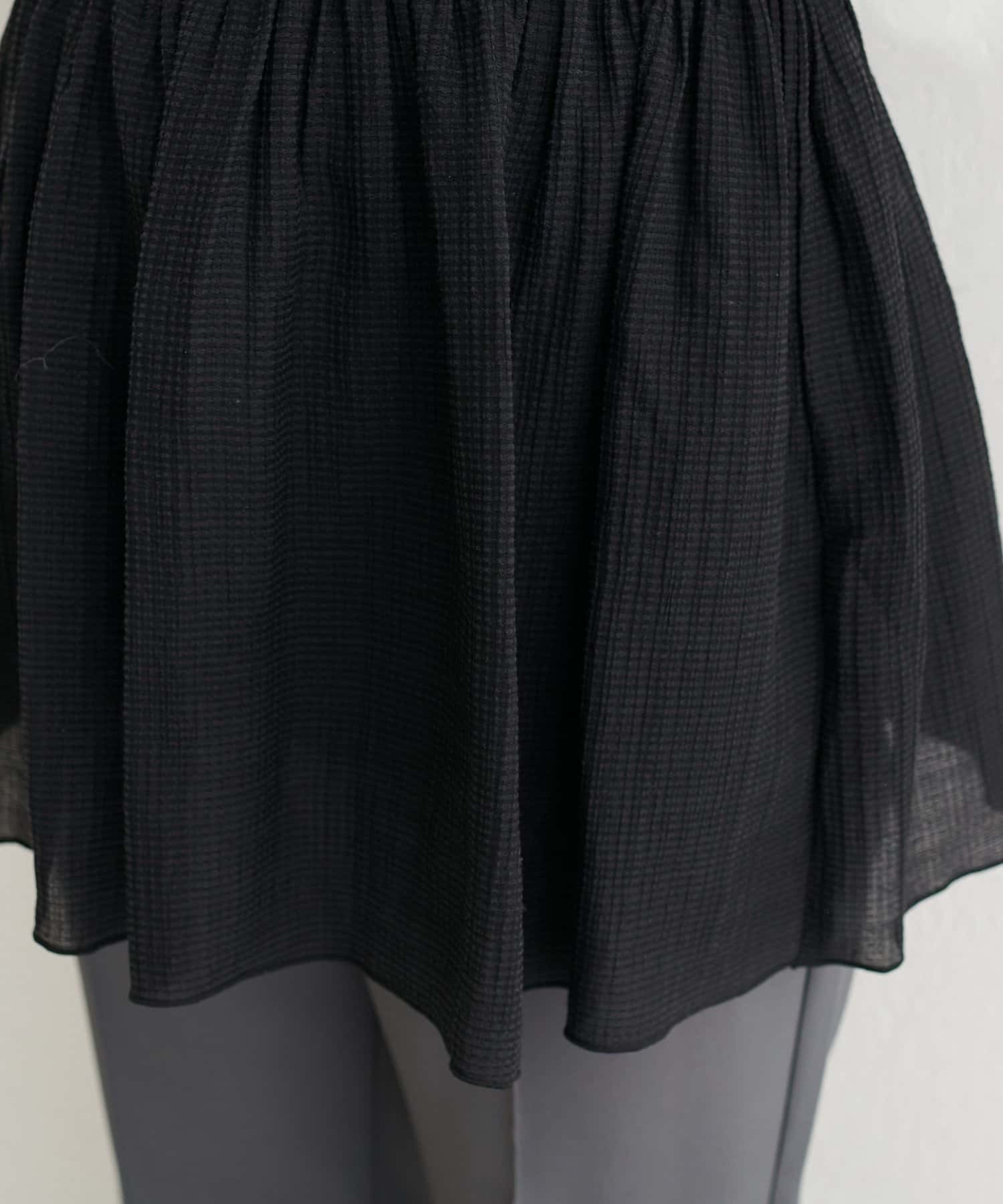 natural couture(ナチュラルクチュール) 〈osono〉ねじり袖ペプラムチュニック