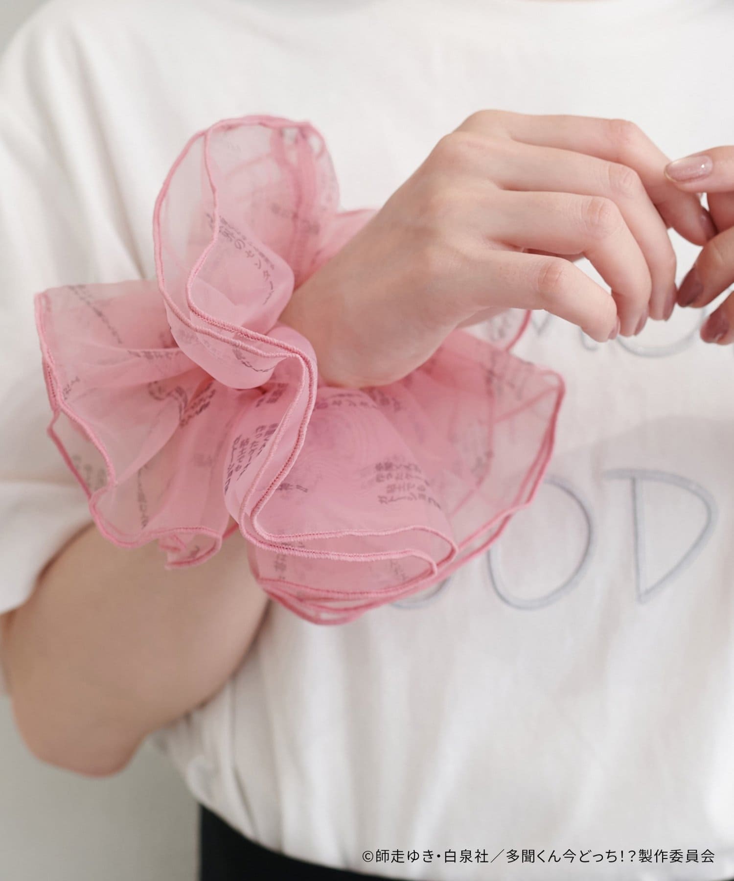 natural couture(ナチュラルクチュール) 〈多聞くん今どっち！？コラボ〉オリジナルシュシュ