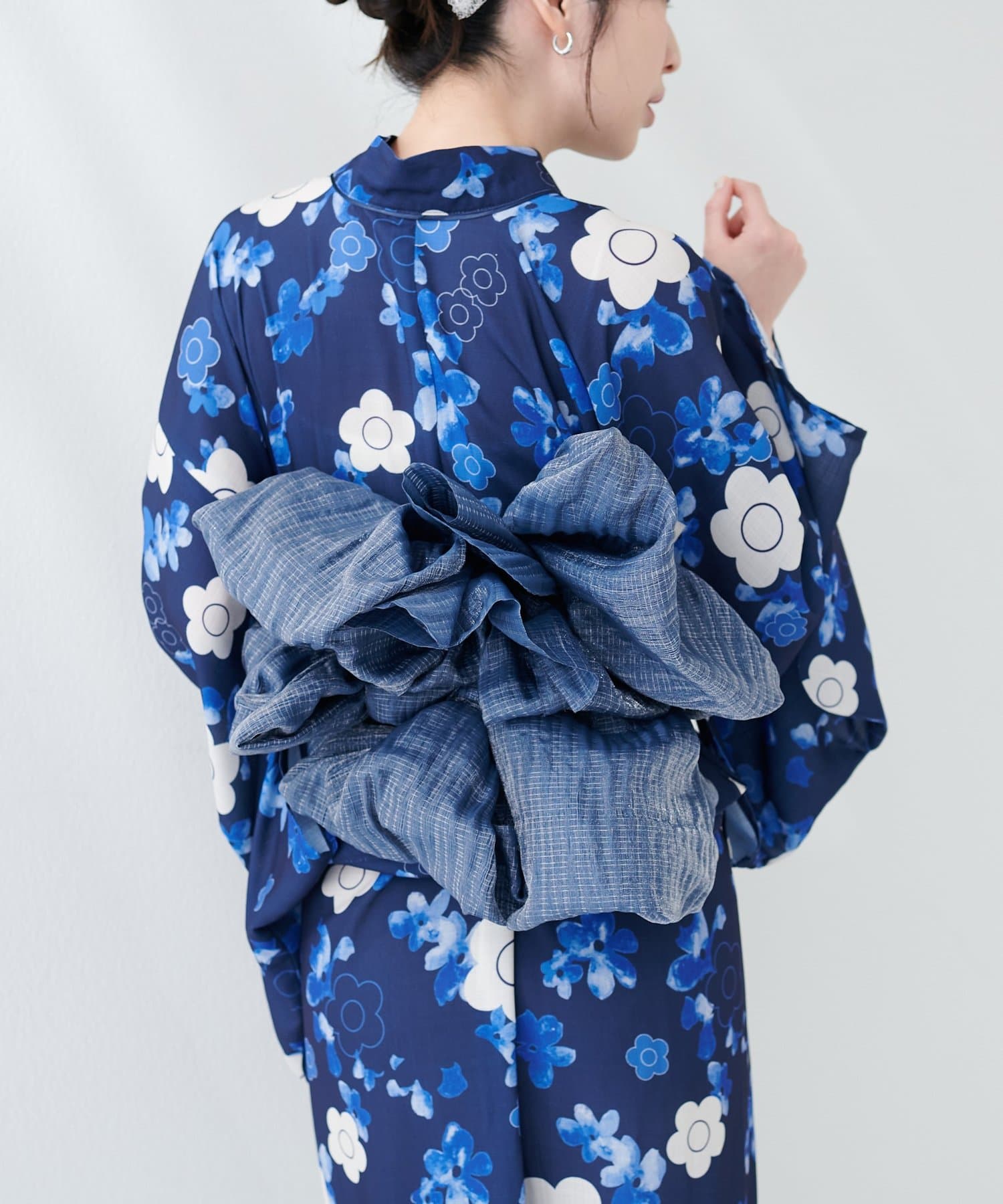 natural couture(ナチュラルクチュール) ラメしわ兵児帯