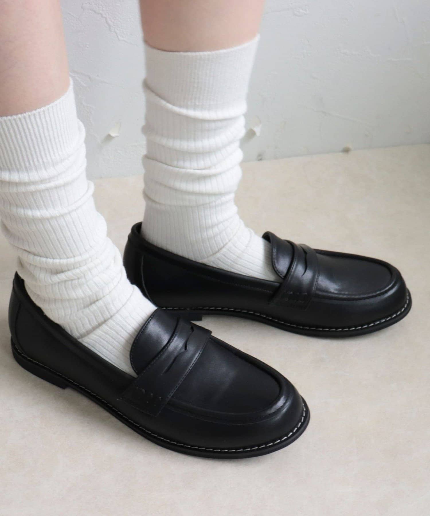 FREDY & GLOSTER(フレディ アンド グロスター) ソールステッチローファー