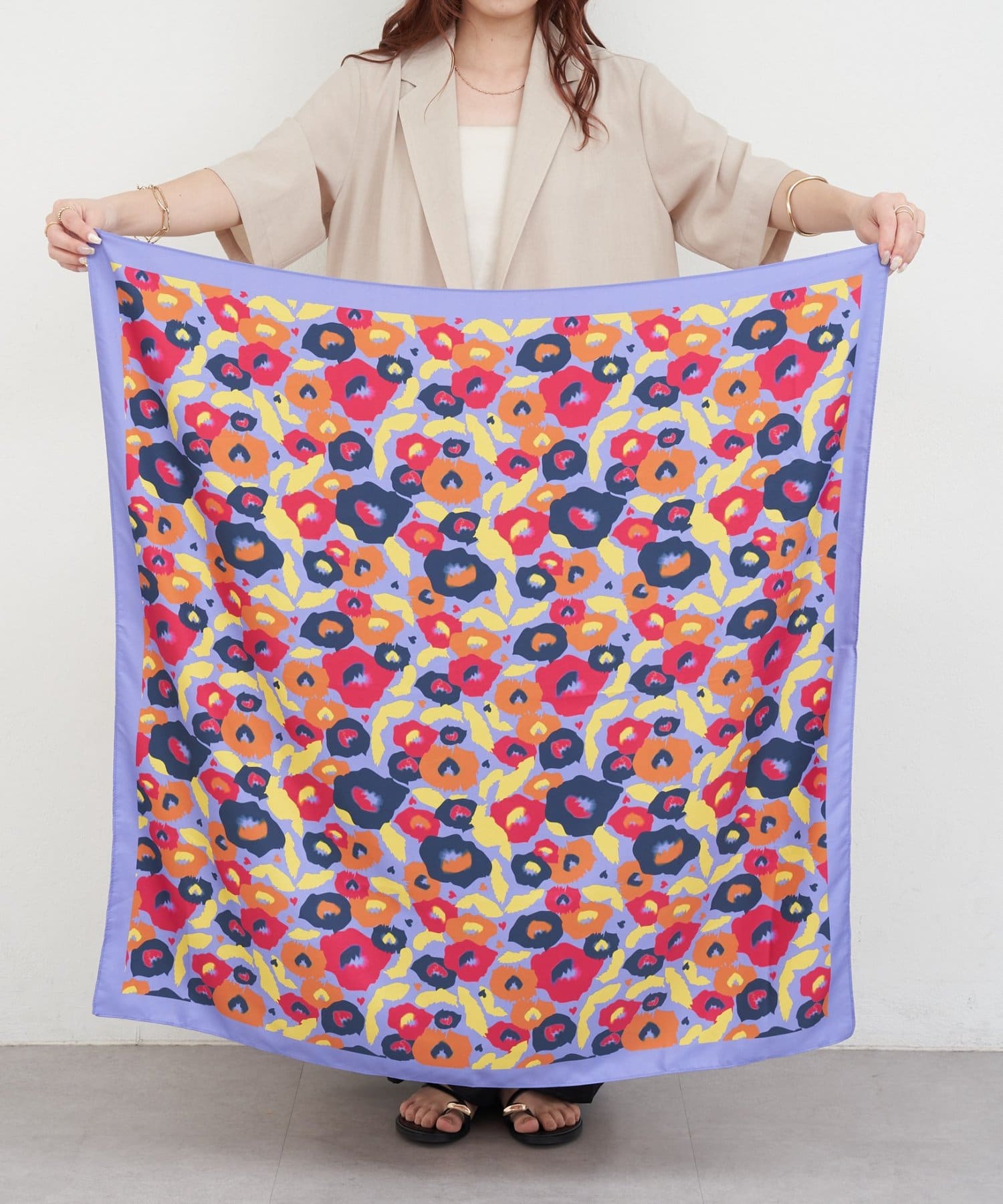 DISCOAT(ディスコート) オリジナルプリントスカーフ