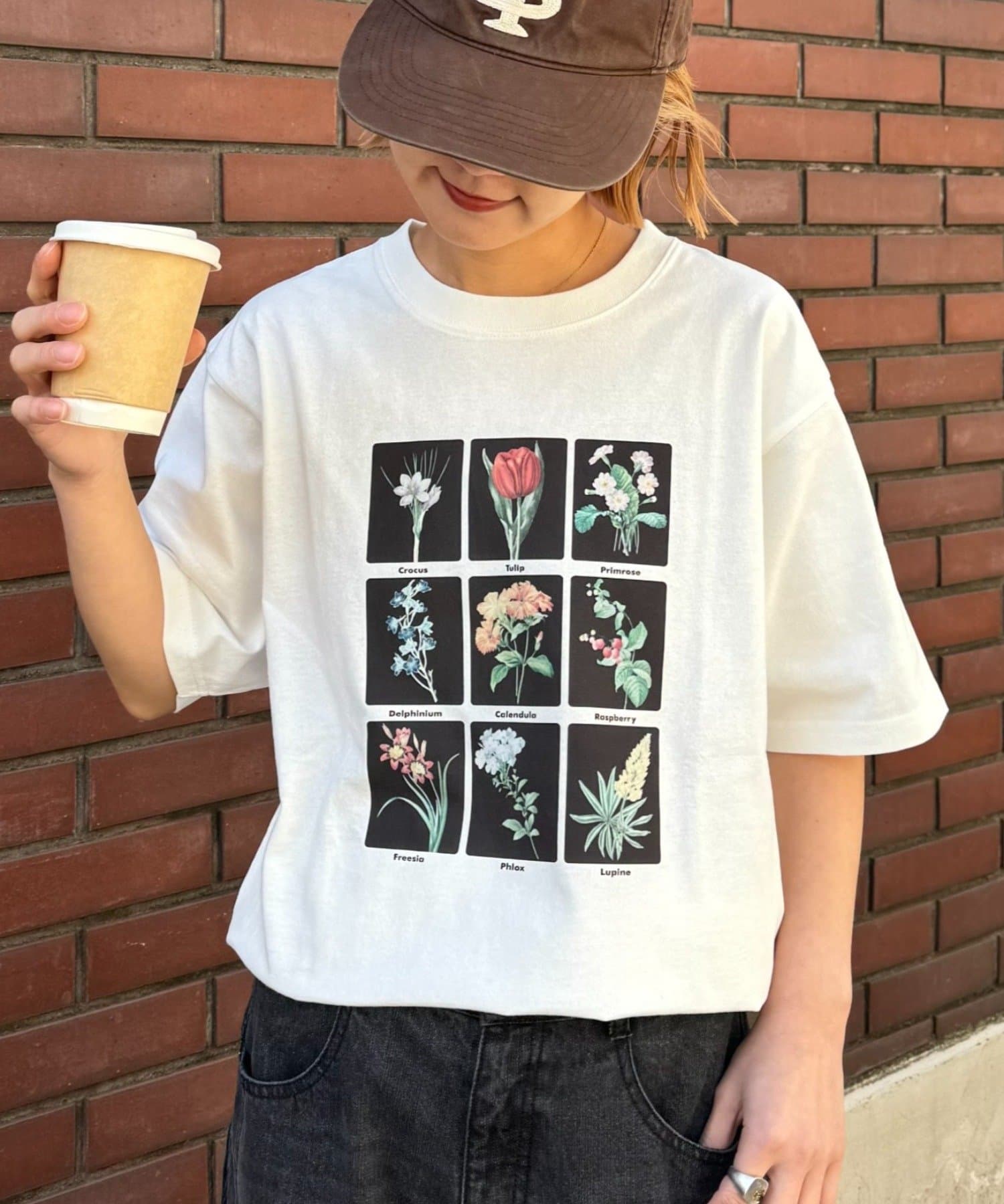 CIAOPANIC TYPY(チャオパニックティピー) 【UNISEX】フラワーコレクションTEE