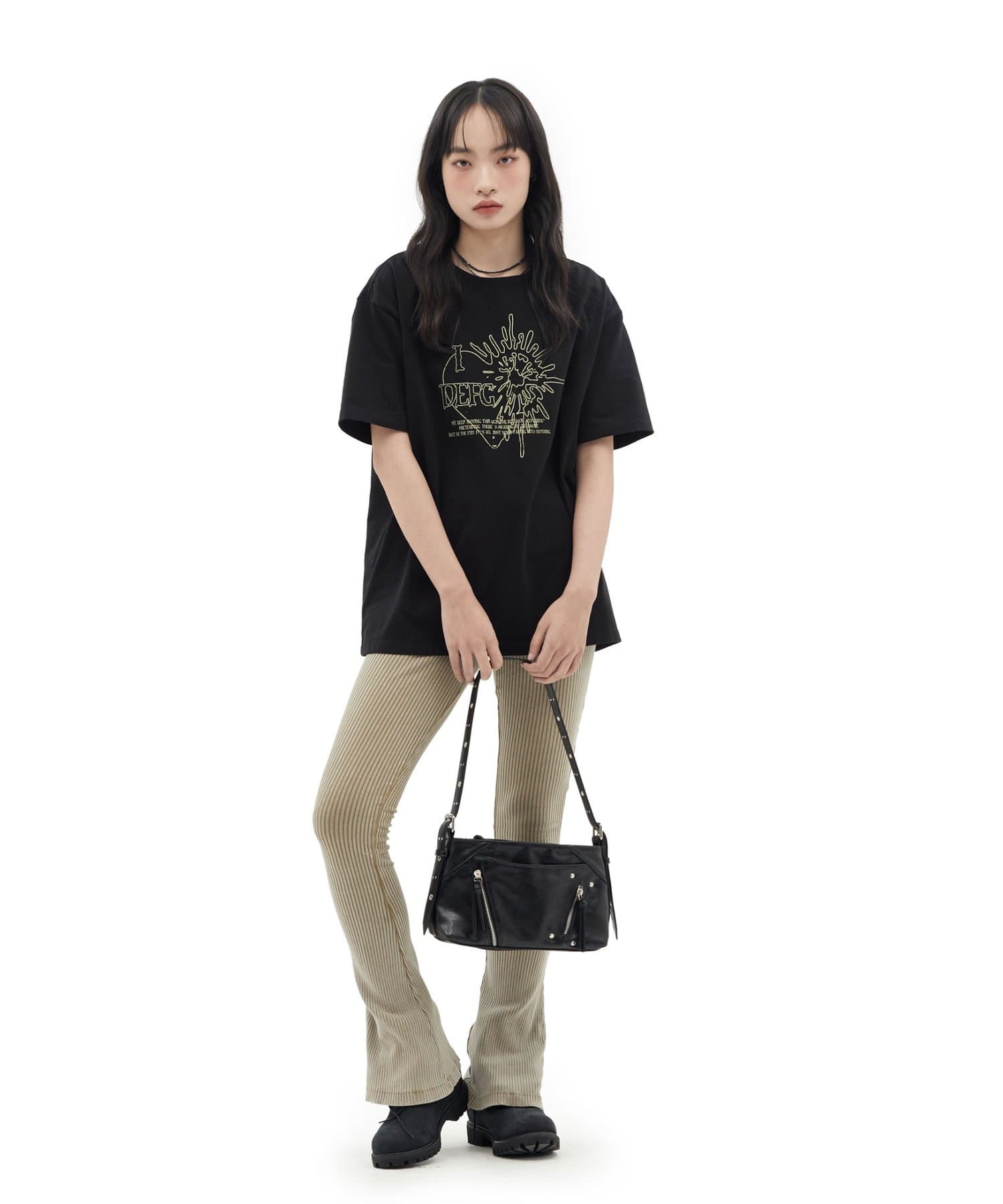 CIAOPANIC(チャオパニック) 【DEFGARMENTS/デフガーメンツ】SPREAD HEART T-SHIRTS