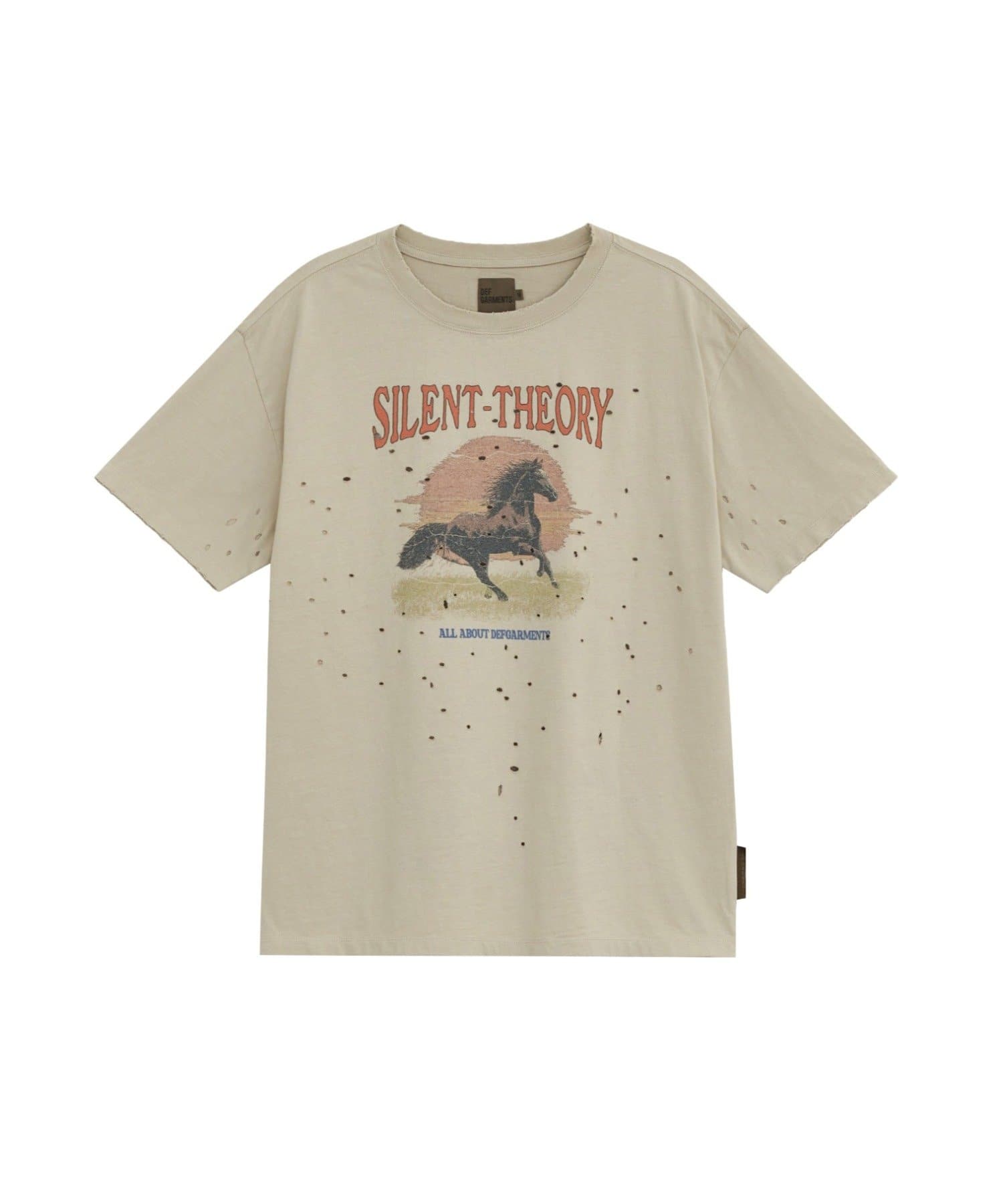 CIAOPANIC(チャオパニック) 【DEFGARMENTS/デフガーメンツ】OLD PRINT DEMAGED T-SHIRTS