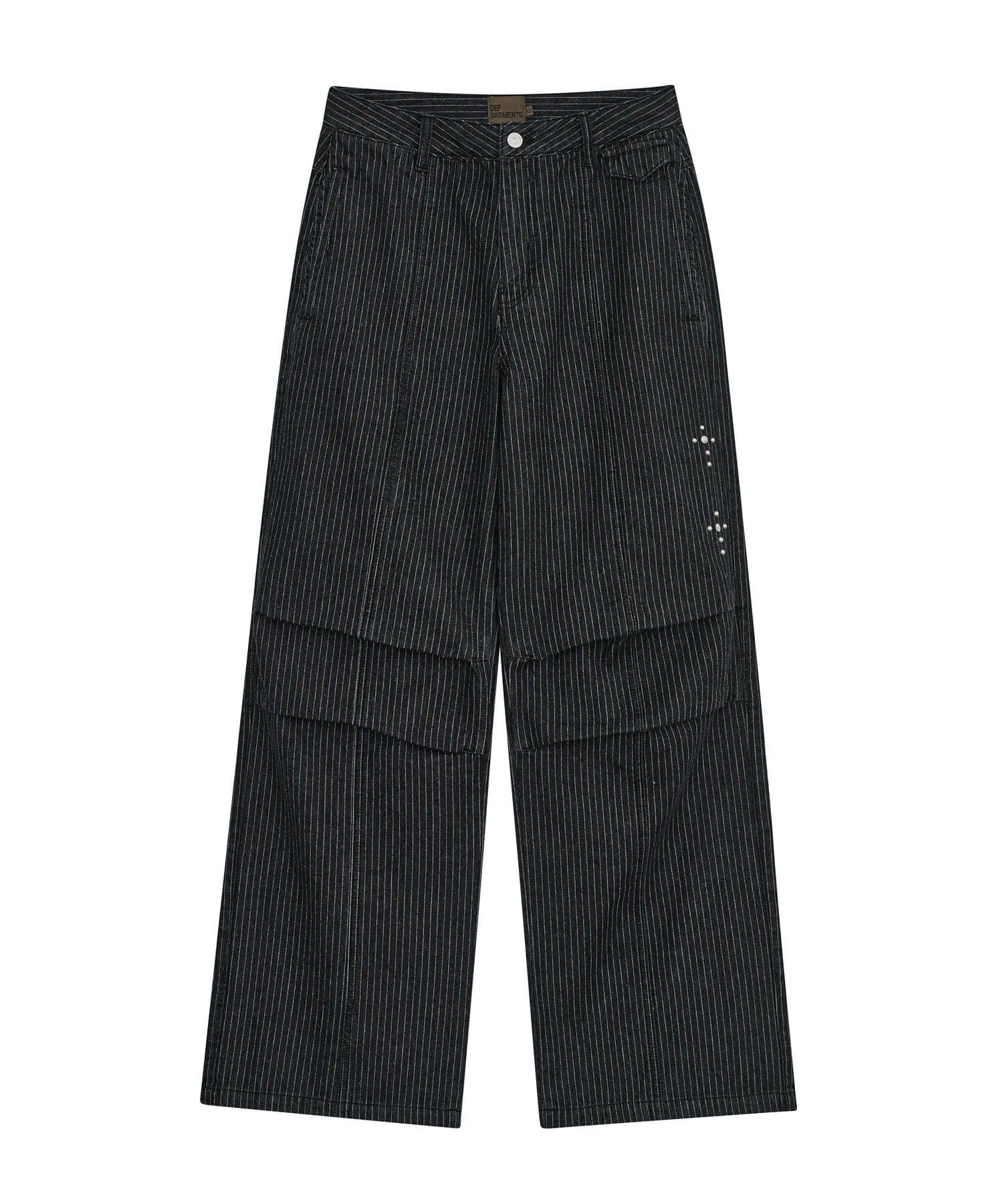 CIAOPANIC(チャオパニック) 【DEFGARMENTS/デフガーメンツ】STUD PARACHUTE PANTS