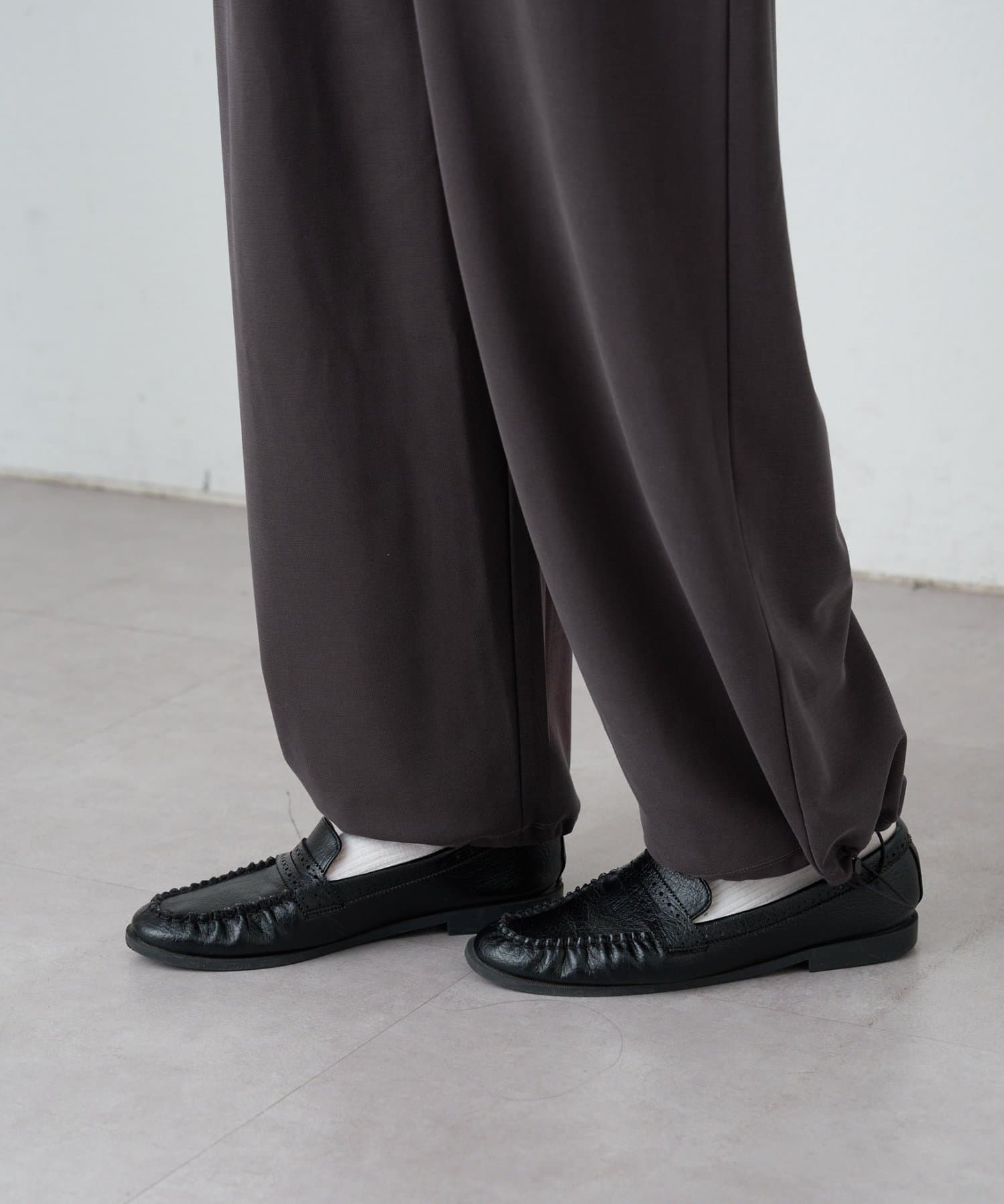 CIAOPANIC TYPY(チャオパニックティピー) フロントZIP裾ドロストオールインワン