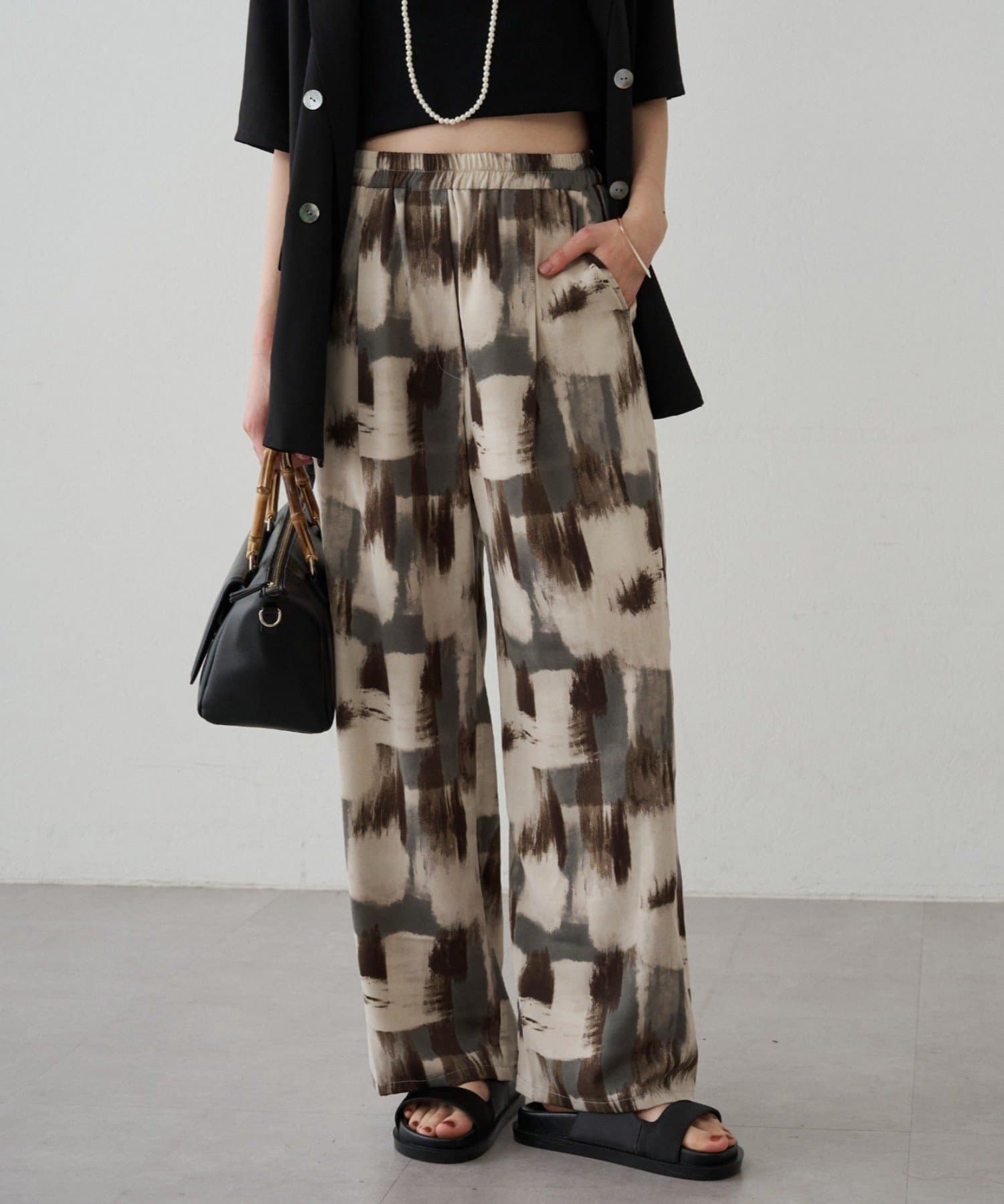 LOUNGEDRESS(ラウンジドレス) ペイントイージーパンツ