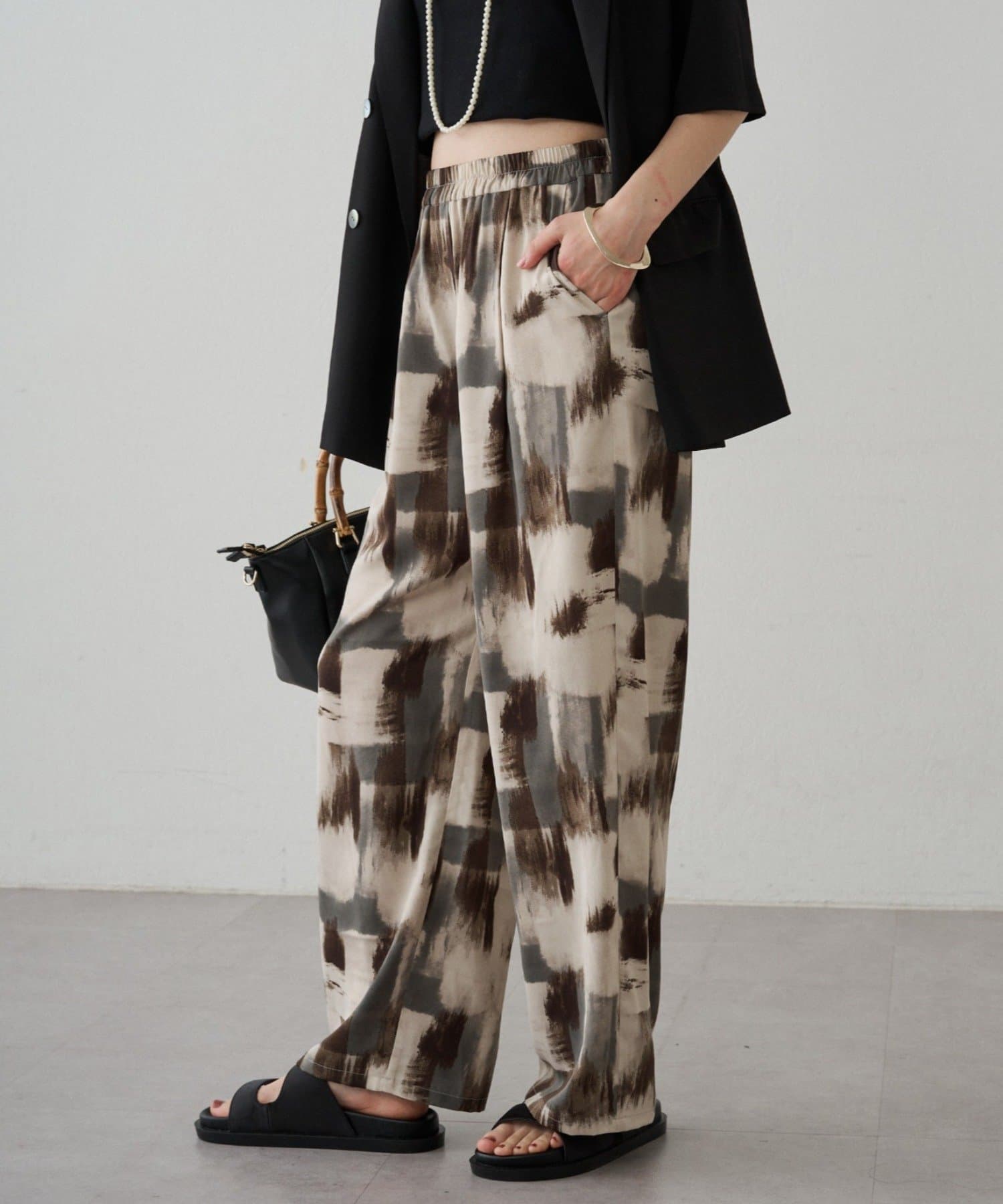 LOUNGEDRESS(ラウンジドレス) ペイントイージーパンツ