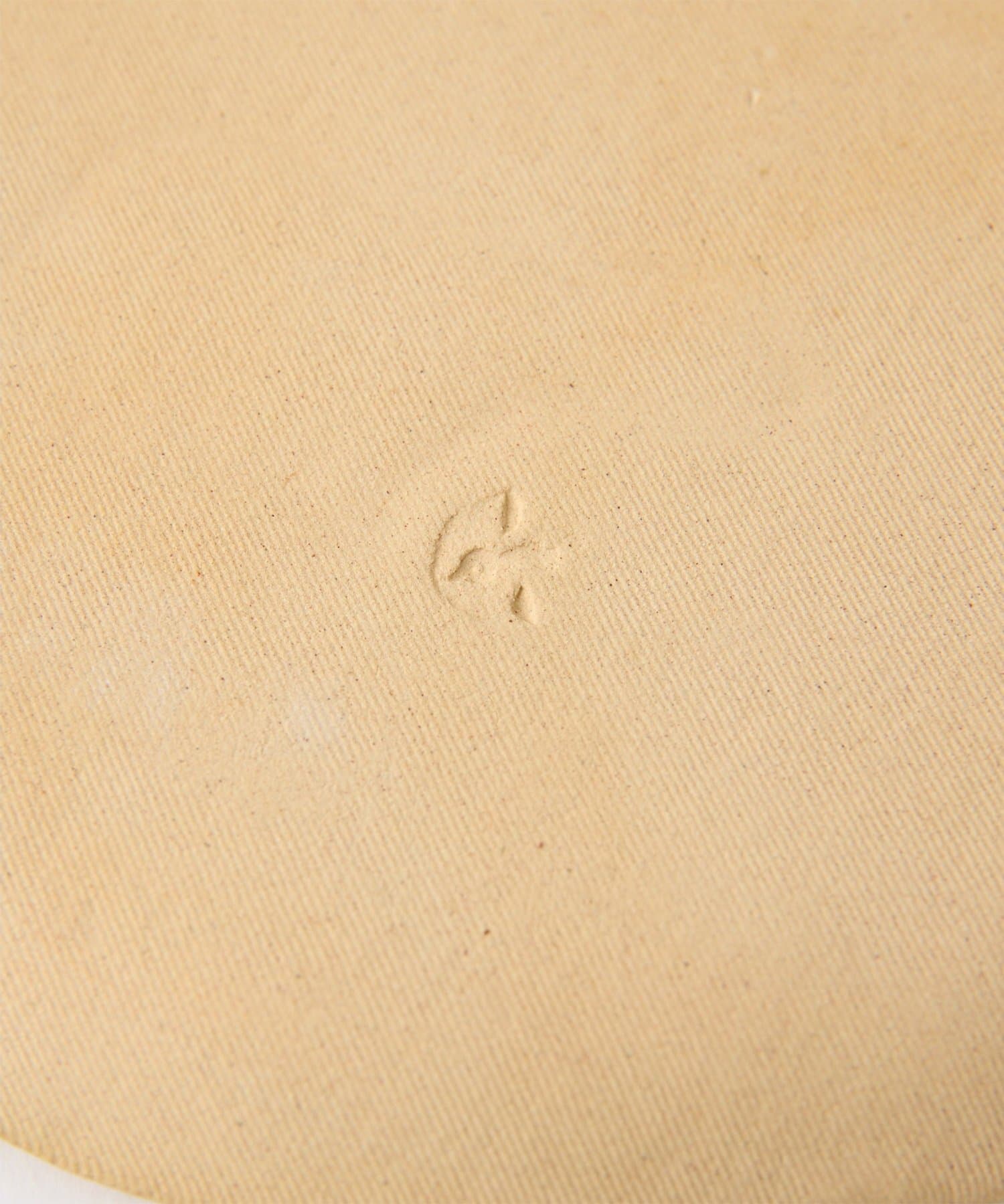 Whim Gazette(ウィム ガゼット) teto ceramics/《別注》シロクマ桜惑星皿中