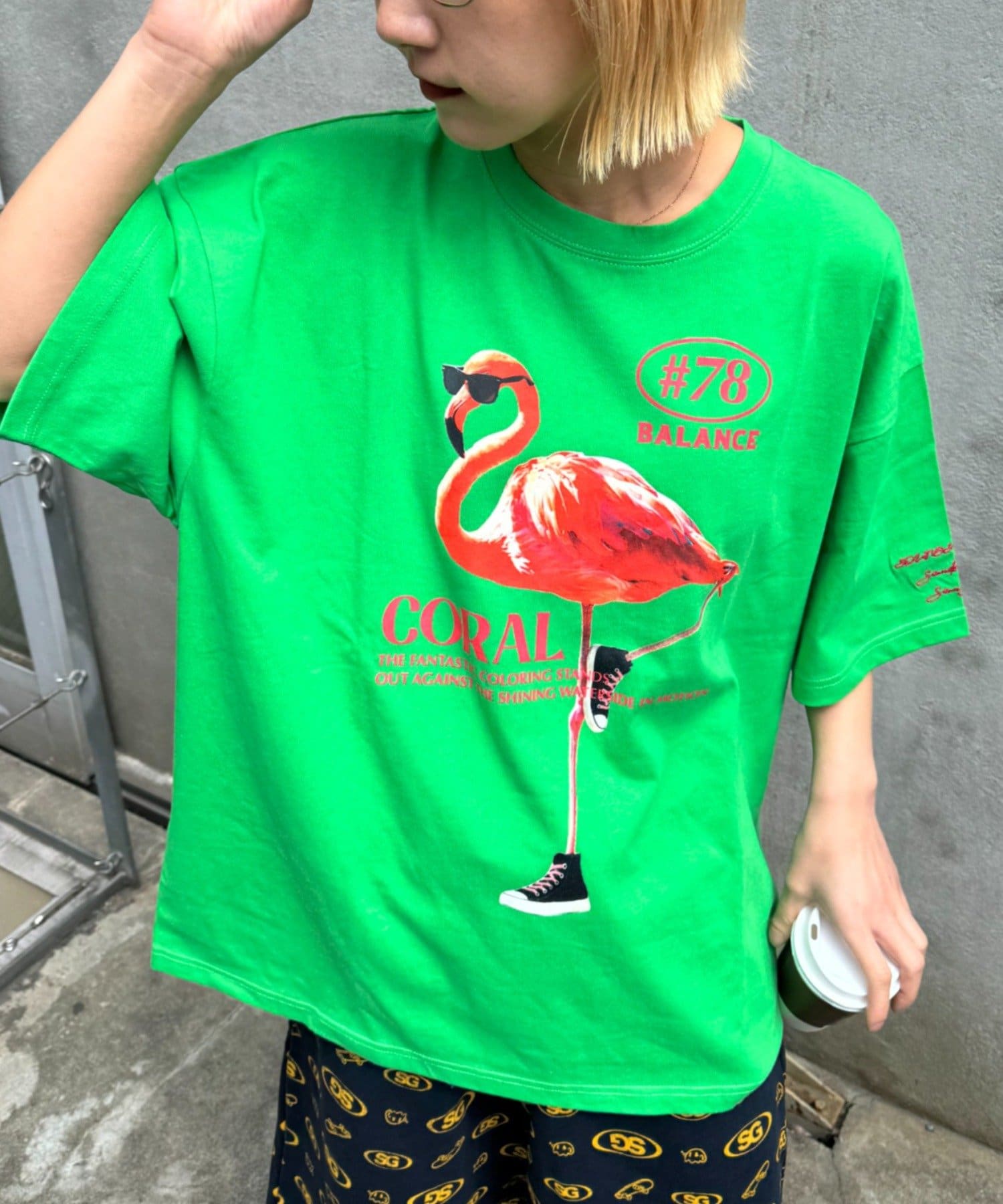 CIAOPANIC TYPY(チャオパニックティピー) 【SOUNDS GOOOOD】アニマルフォトプリントTEE