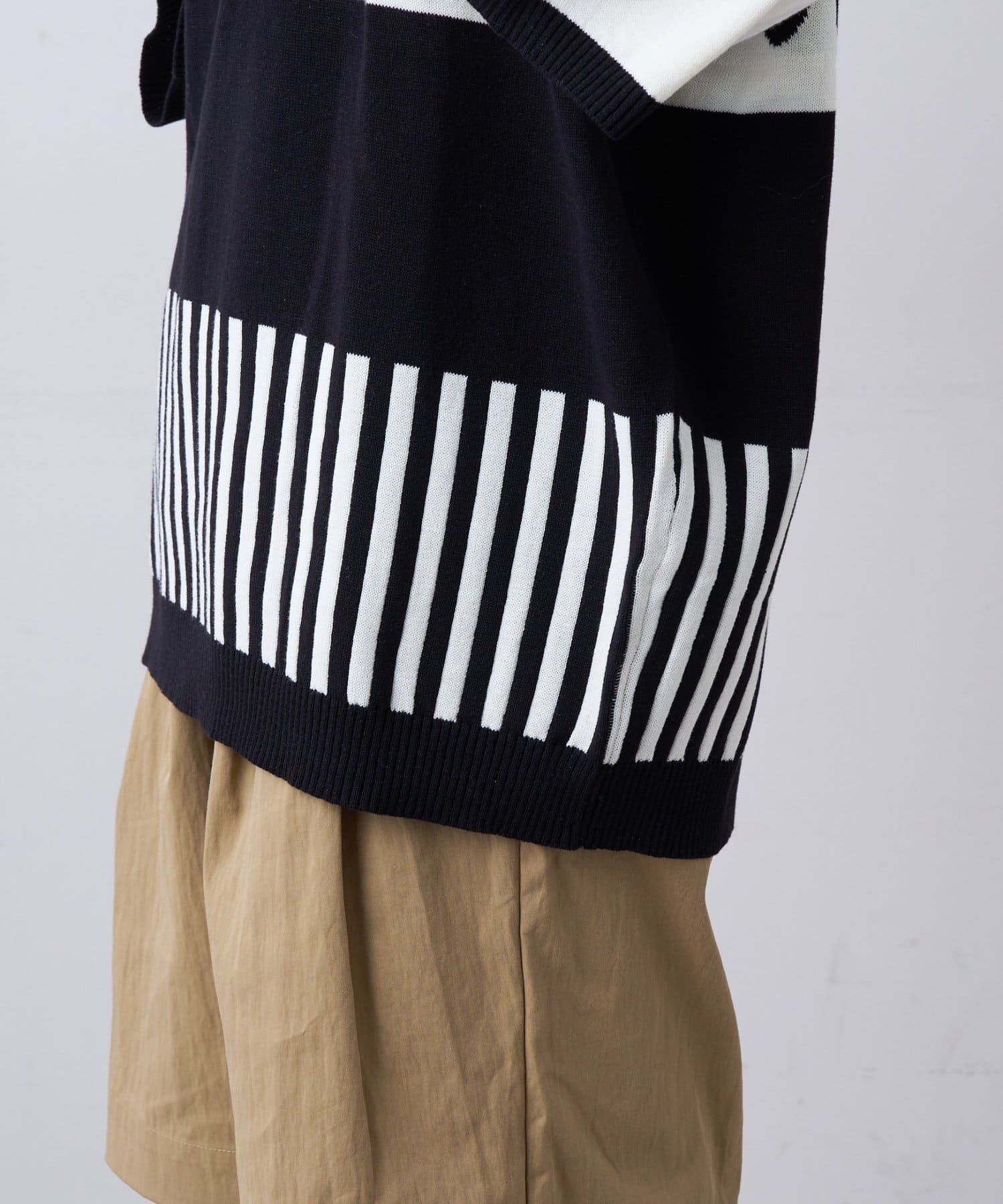 CIAOPANIC TYPY(チャオパニックティピー) 【SOUNDSGOOOOD】切り替えロゴニットポロ