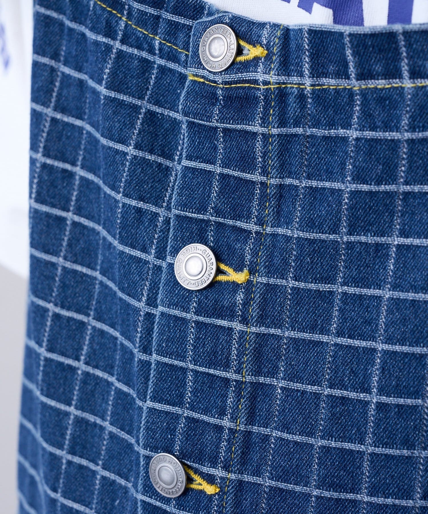 CIAOPANIC TYPY(チャオパニックティピー) 【SOUNDS GOOOOD】アソート柄デニムオーバーオール