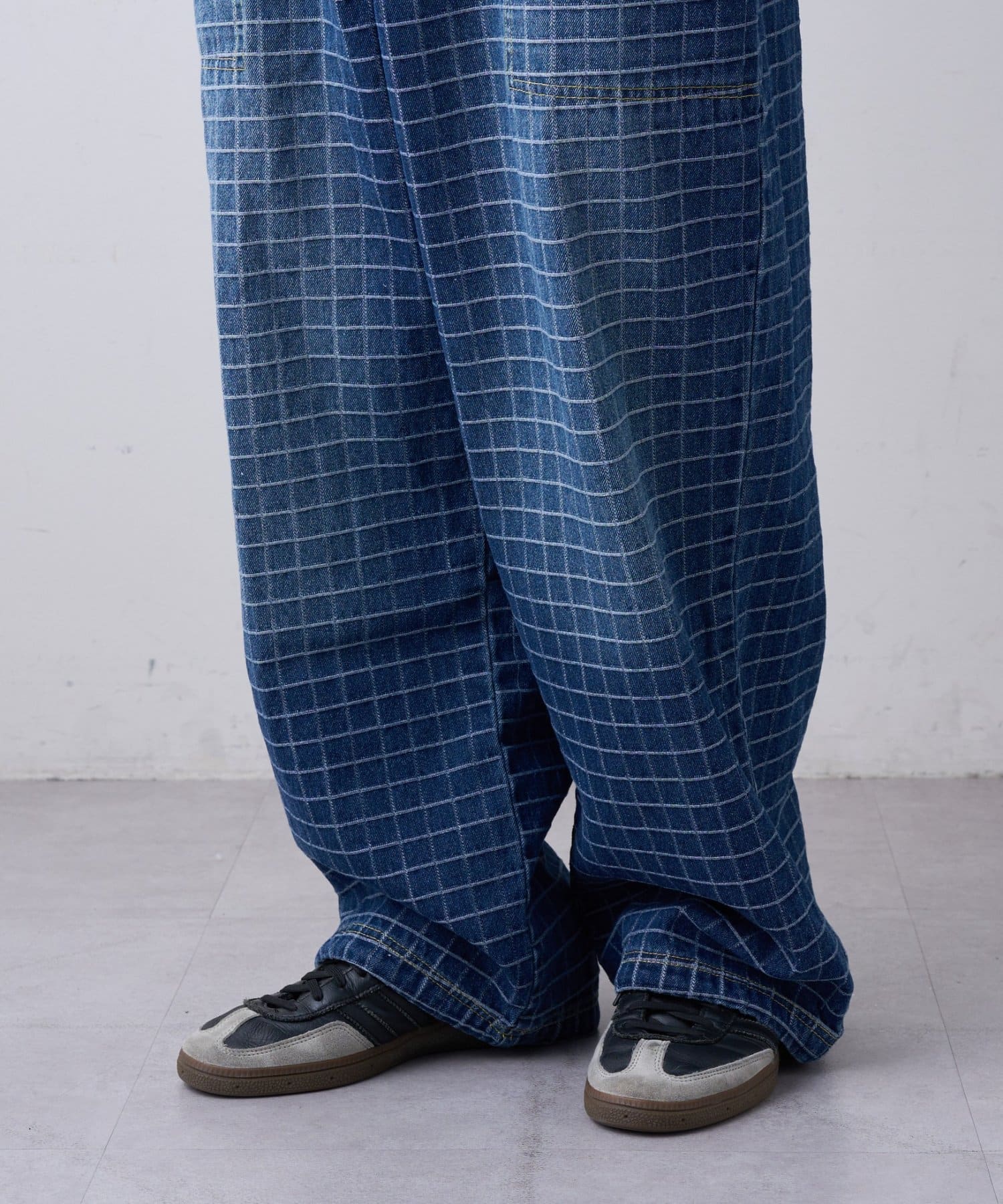 CIAOPANIC TYPY(チャオパニックティピー) 【SOUNDS GOOOOD】アソート柄デニムオーバーオール