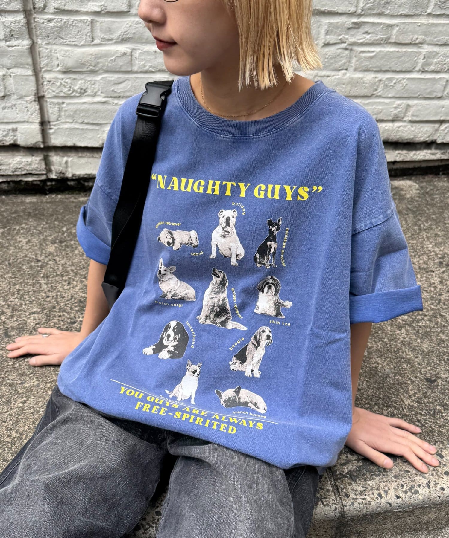 CIAOPANIC TYPY(チャオパニックティピー) 【SOUNDS GOOOOD】パウダー犬ロゴプリントTEE