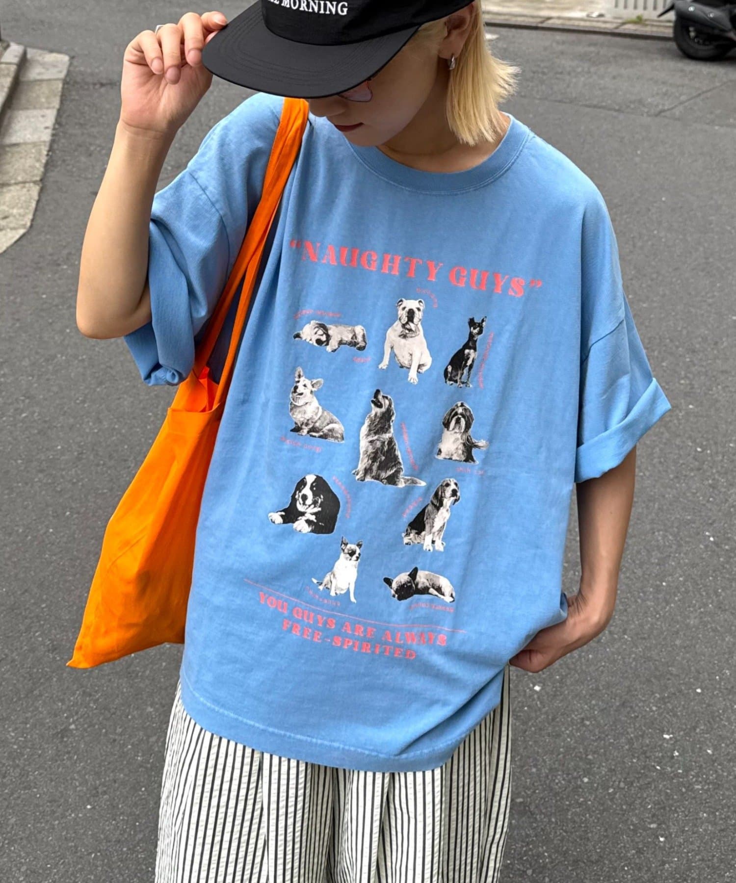 CIAOPANIC TYPY(チャオパニックティピー) 【SOUNDS GOOOOD】パウダー犬ロゴプリントTEE