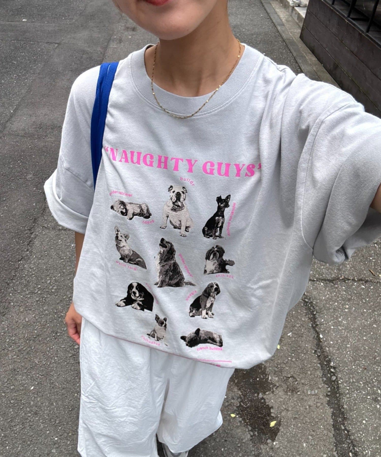 CIAOPANIC TYPY(チャオパニックティピー) 【SOUNDS GOOOOD】パウダー犬ロゴプリントTEE
