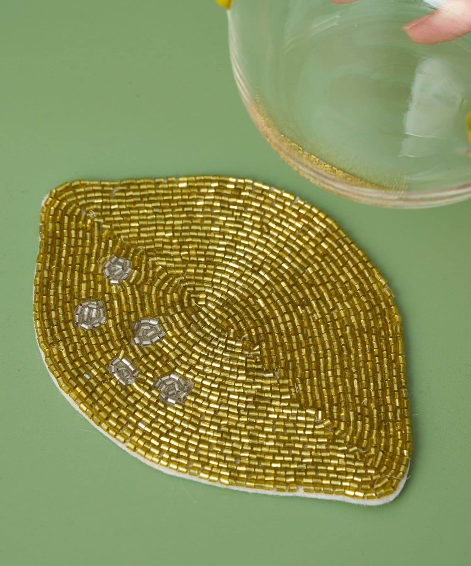 BIRTHDAY BAR(バースデイバー) ガラスビーズコースター フルーツ