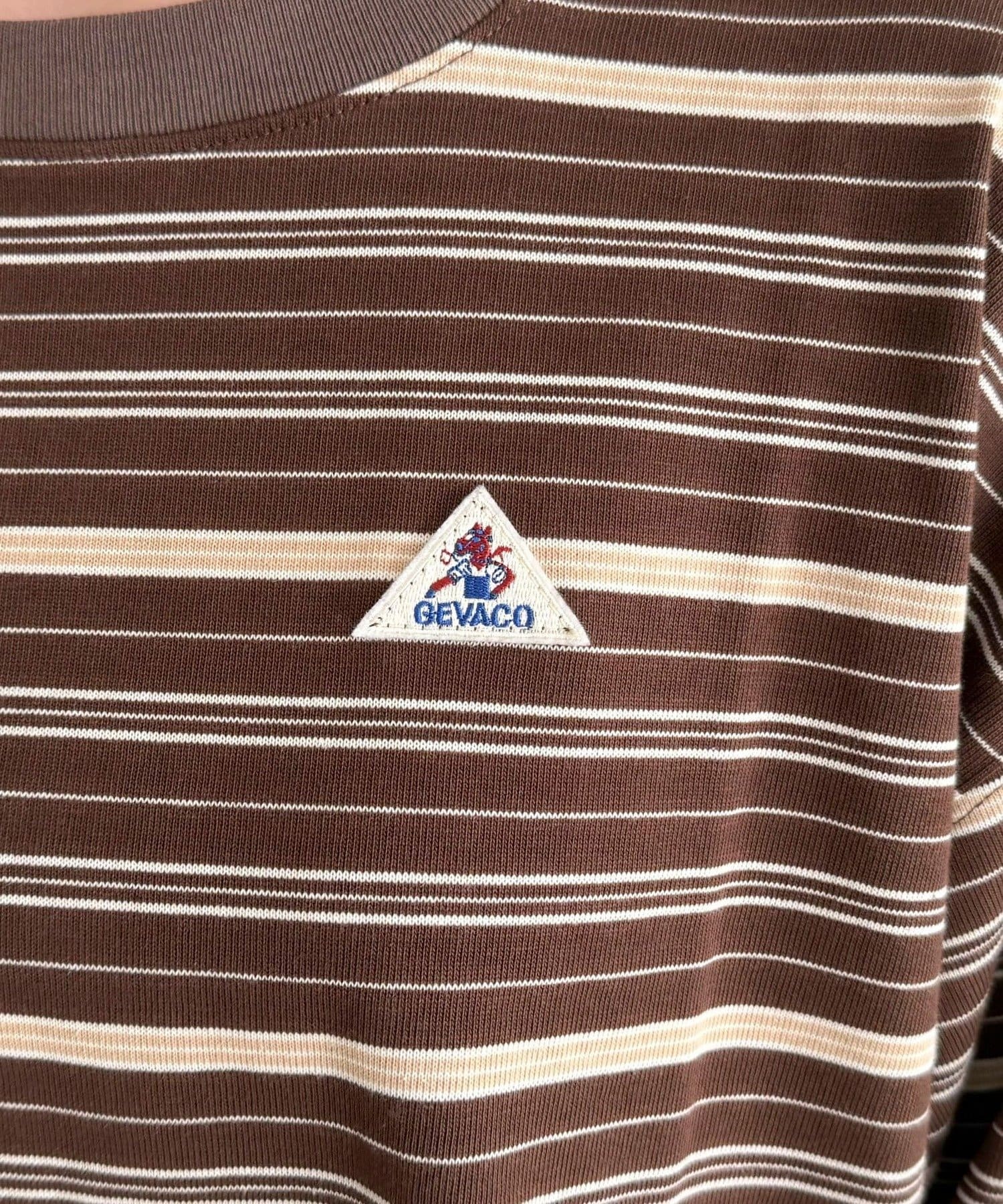 FREDY & GLOSTER(フレディ アンド グロスター) 【GEVACO/ゲバコ】ボーダー天竺ベーシックロングスリーブTシャツ