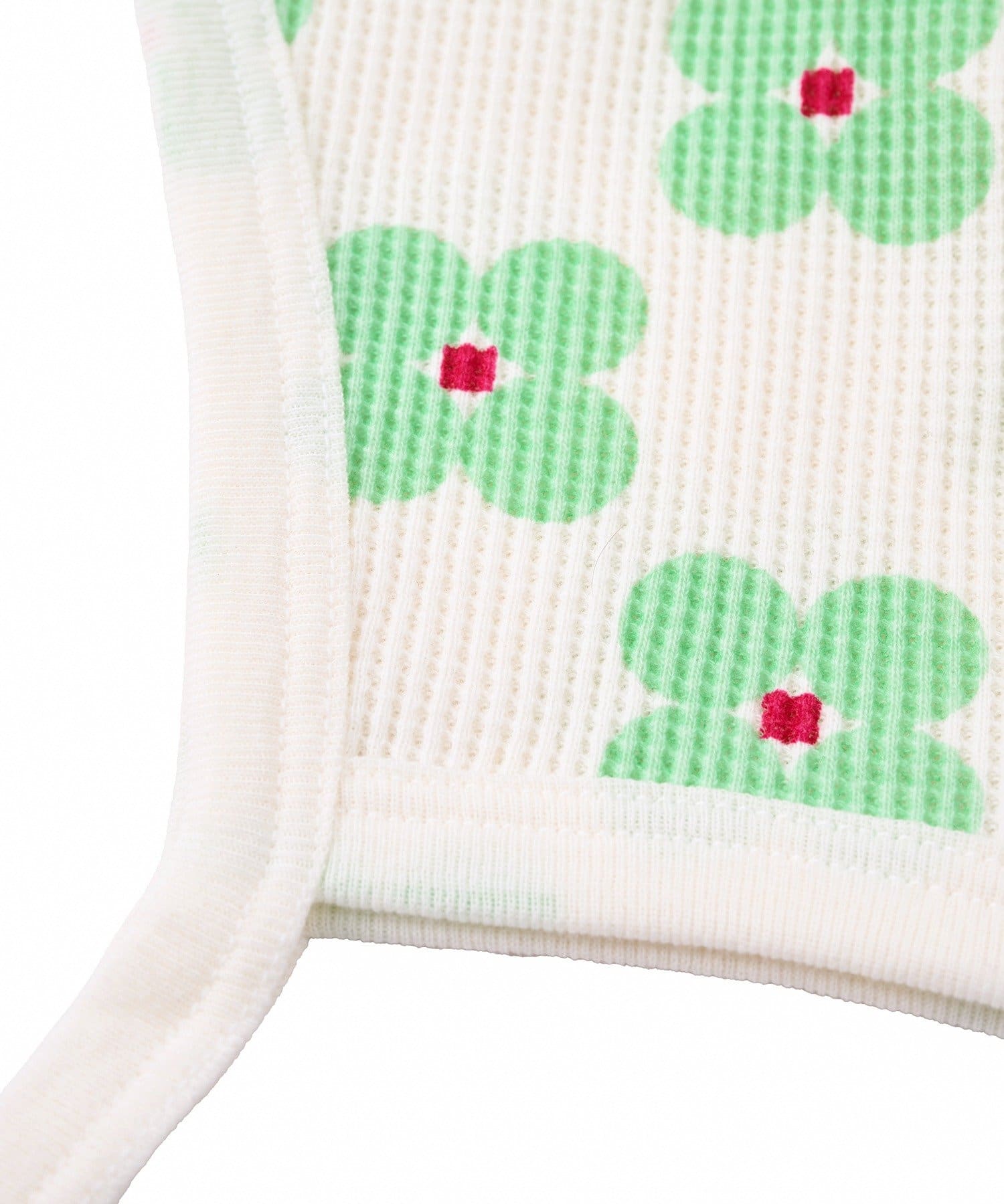 3COINS(スリーコインズ) ワッフルボンネット