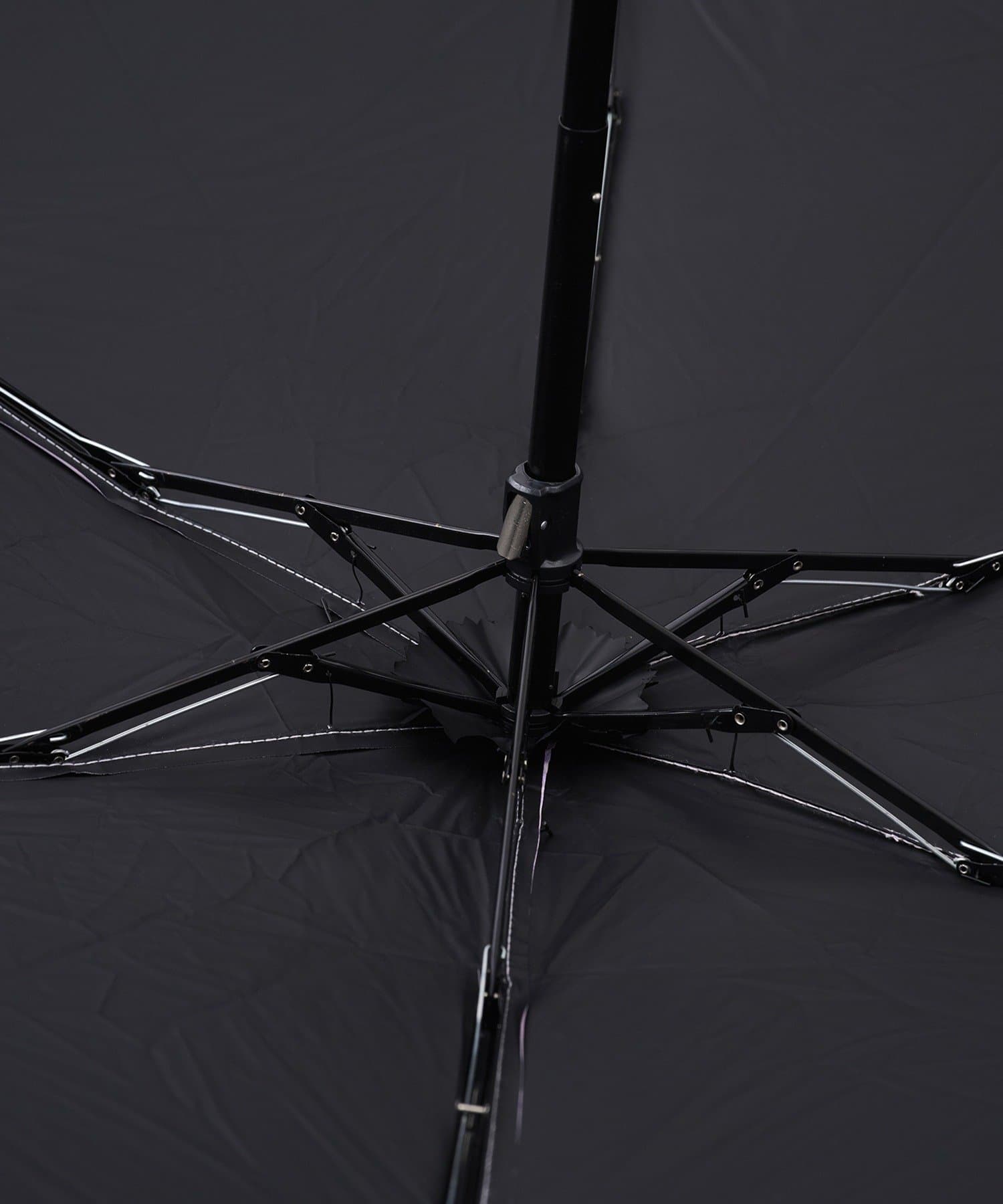 3COINS(スリーコインズ) 晴雨兼用折傘フラワーチェック