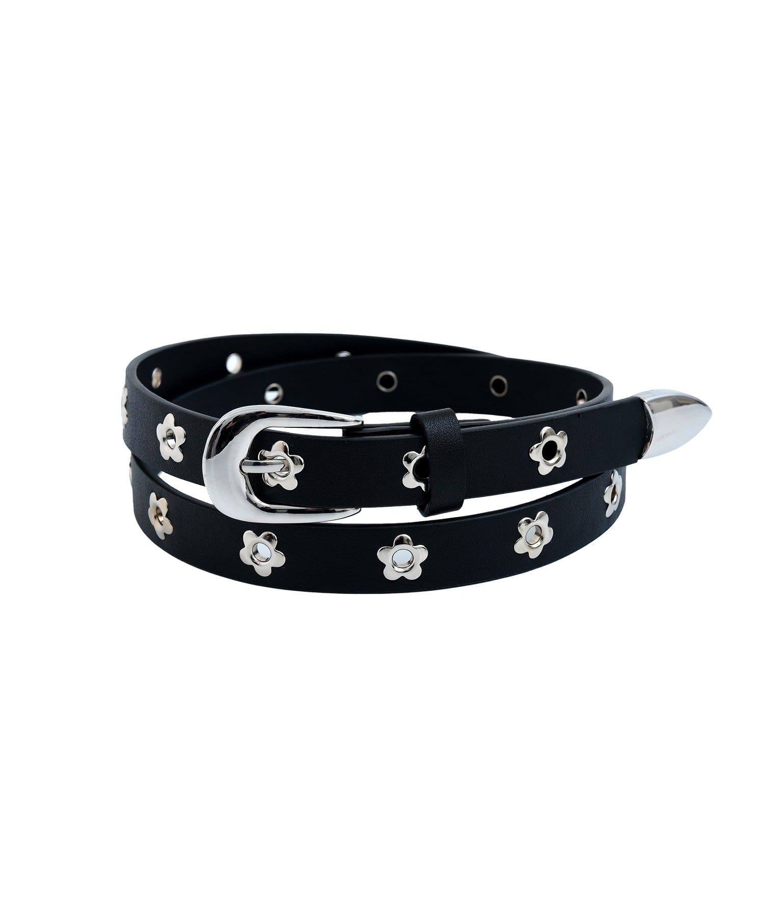 3COINS(スリーコインズ) ぷっくりフラワーベルト