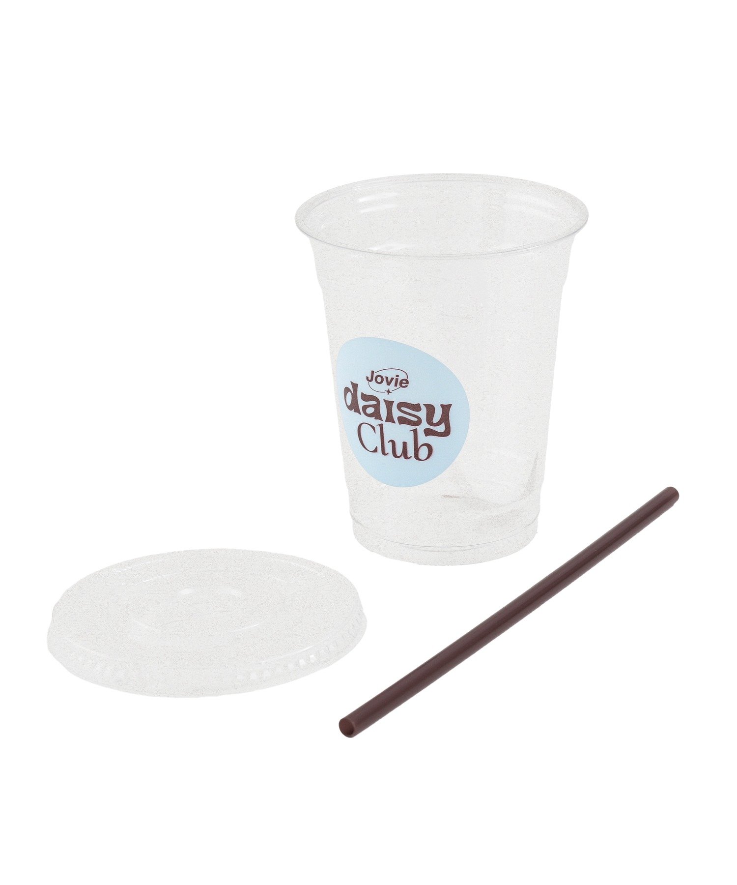 3COINS(スリーコインズ) ストロー付きプラコップ4個セット