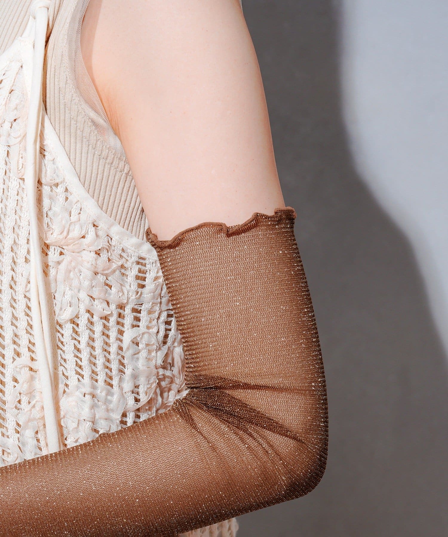 3COINS(スリーコインズ) UVラメアームカバー