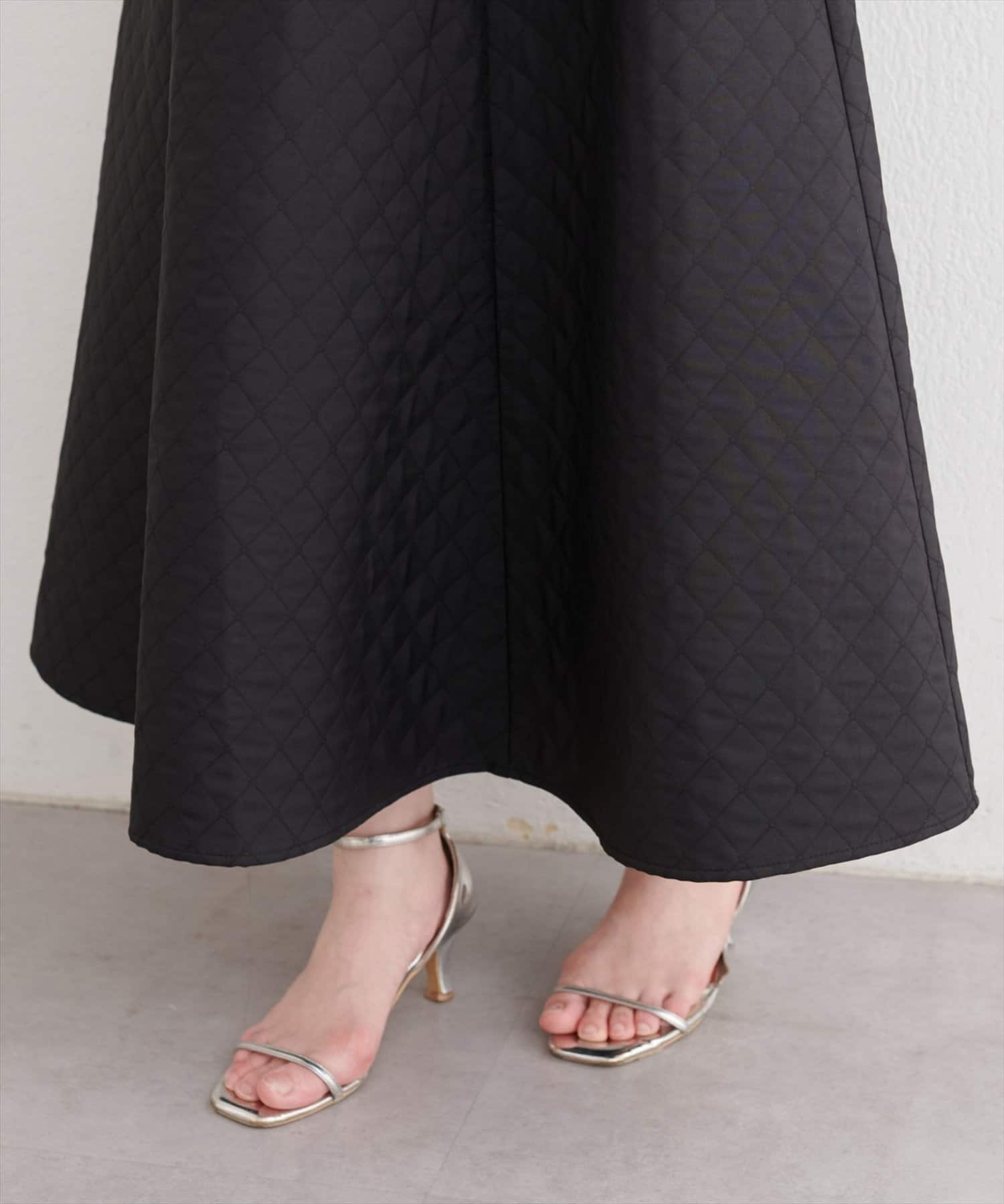 NICE CLAUP / OLIVE des OLIVE OUTLET(ナイスクラップ  / オリーブ デ オリーブ アウトレット) 【natural couture】エンボスジャガードスカート