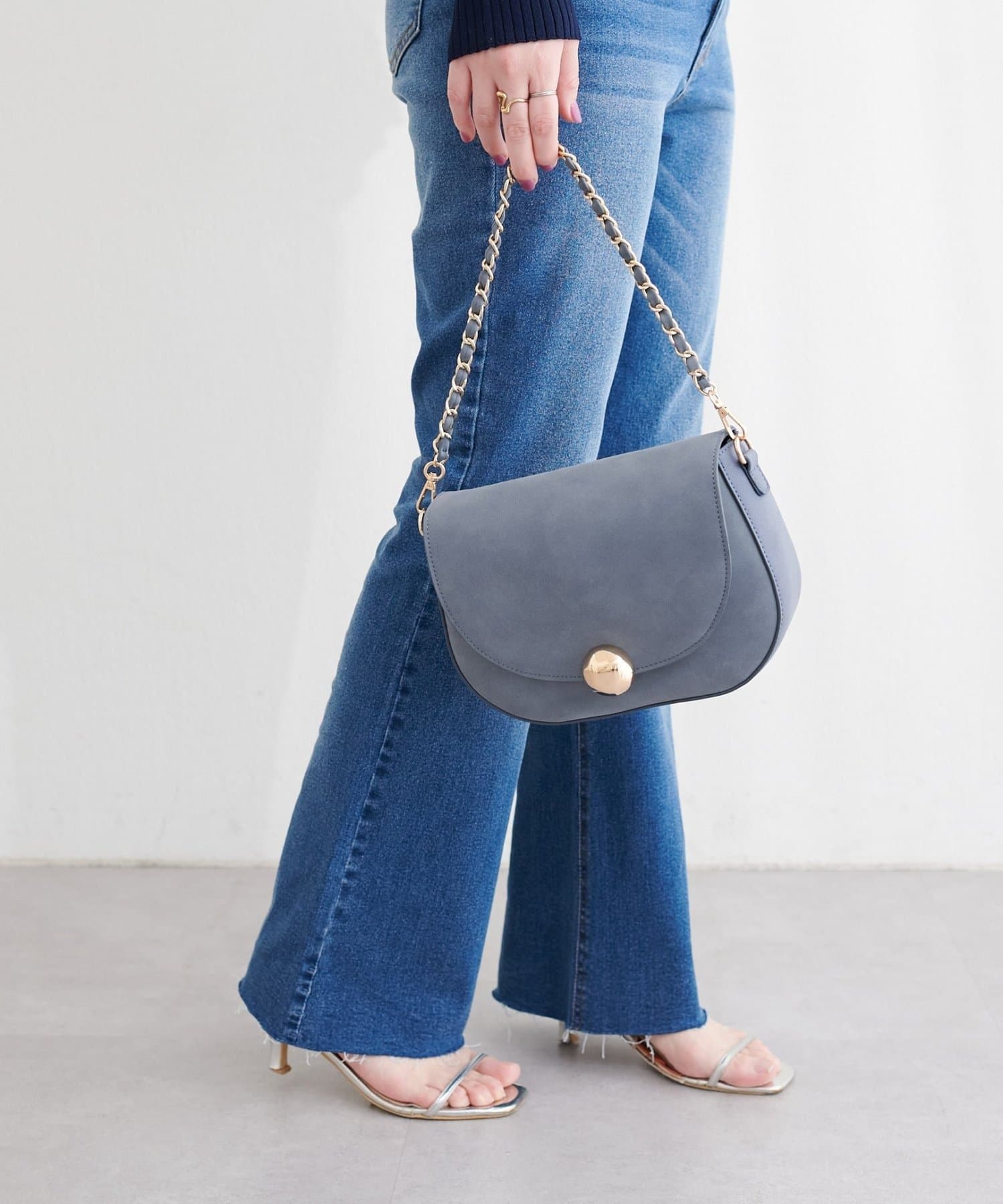 NICE CLAUP / OLIVE des OLIVE OUTLET(ナイスクラップ  / オリーブ デ オリーブ アウトレット) 【natural couture】フォーチェーンショルダー