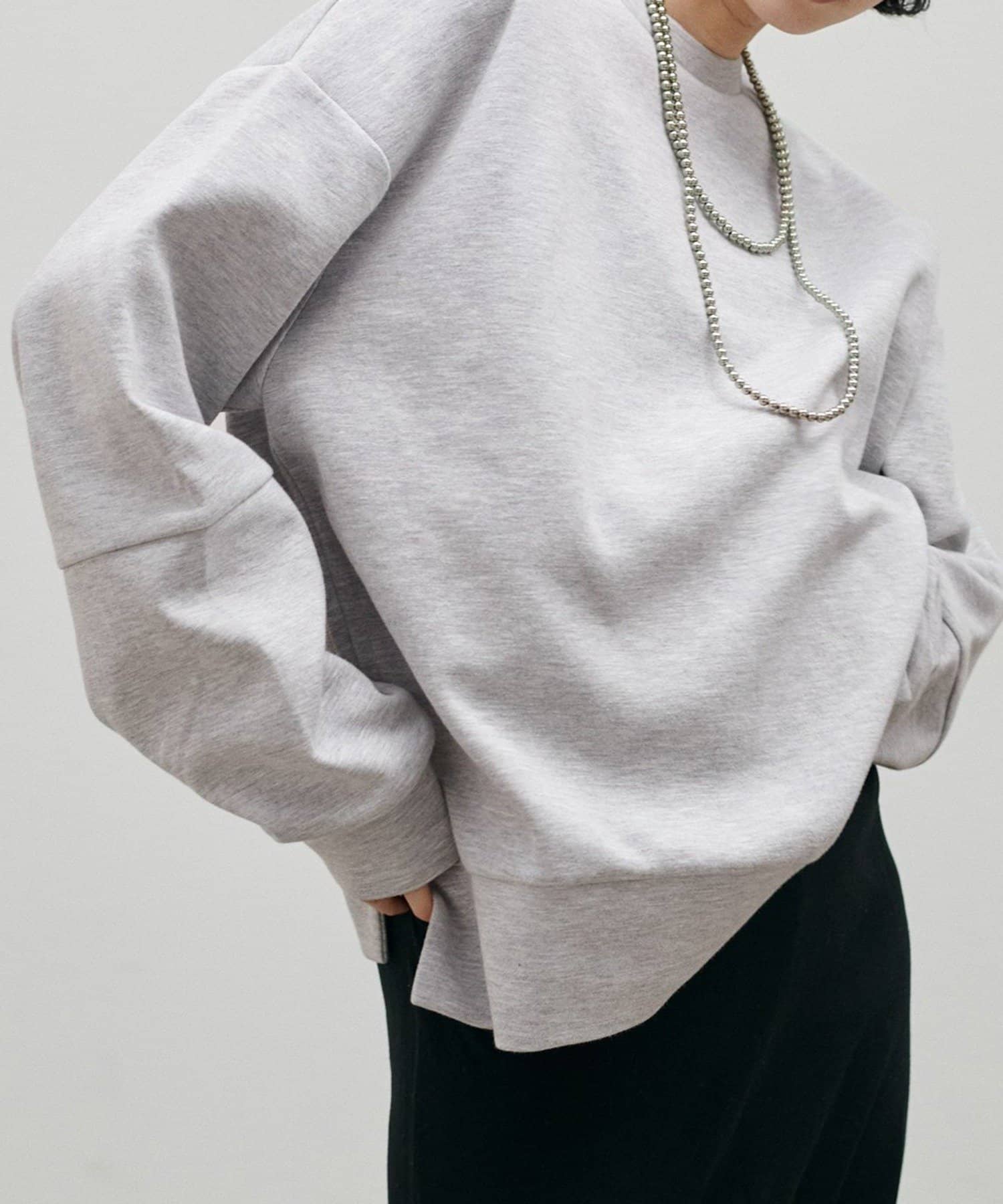 NICE CLAUP / OLIVE des OLIVE OUTLET(ナイスクラップ  / オリーブ デ オリーブ アウトレット) 【LARUTA】ダンボールニットデザインプルオーバー