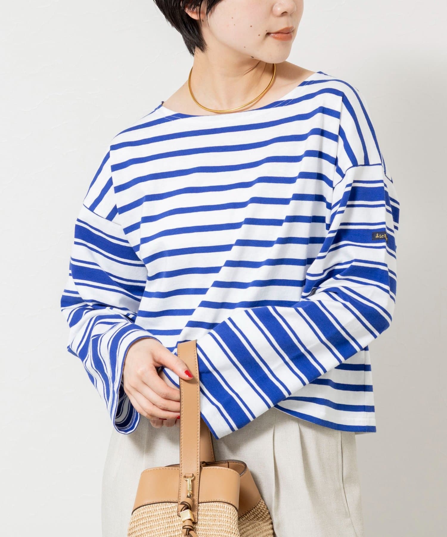 NOLLEY'S(ノーリーズ) 【Le minor/ルミノア】ボーダーロンＴ