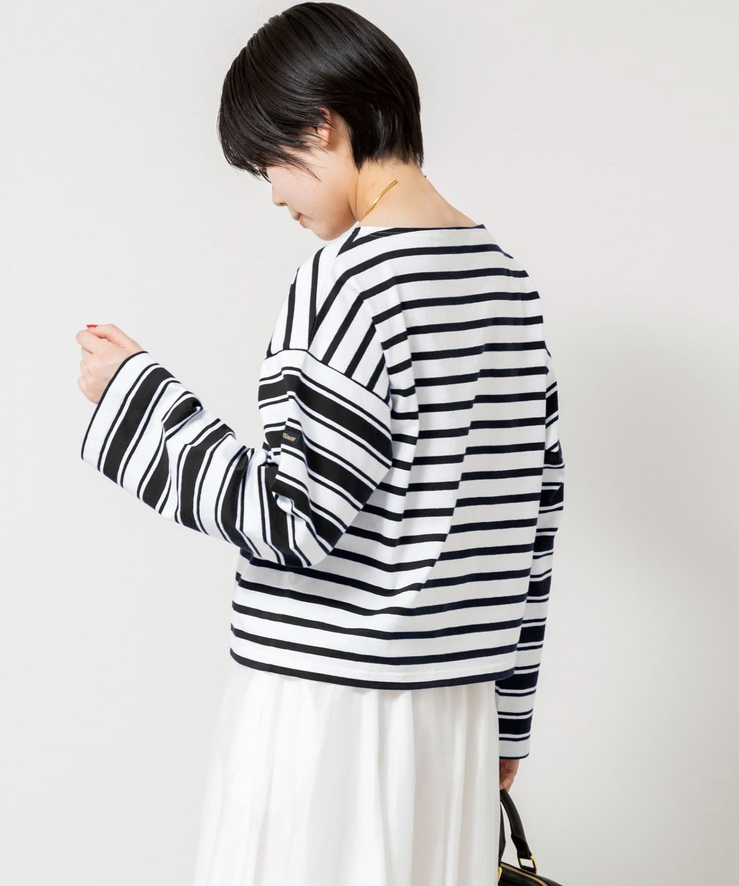 NOLLEY'S(ノーリーズ) 【Le minor/ルミノア】ボーダーロンＴ