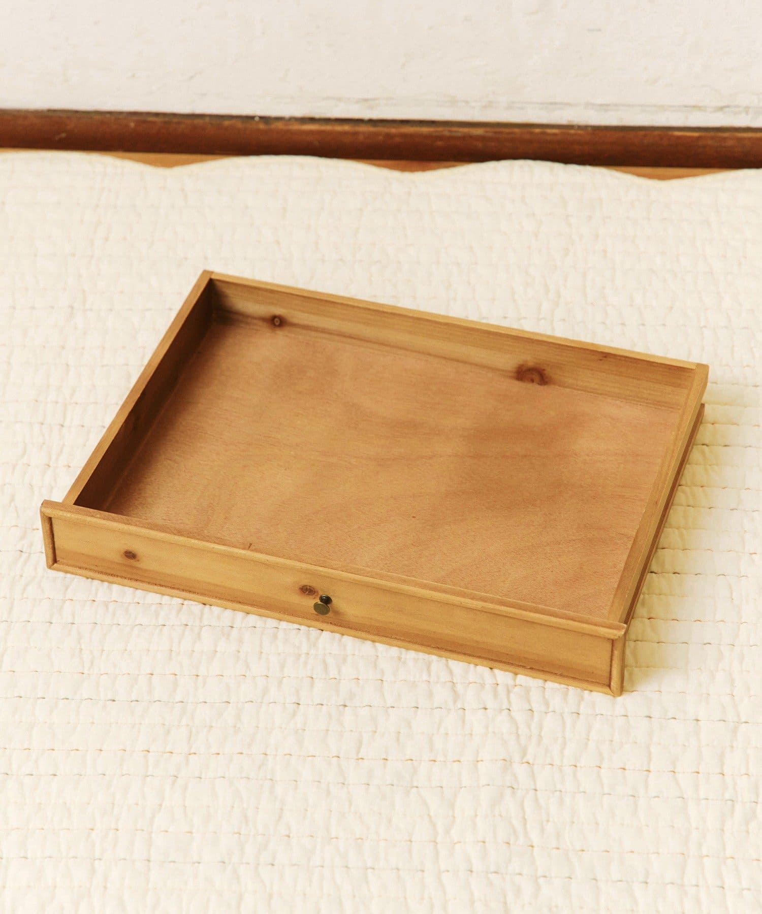 salut!(サリュ) 《引き出し付き》カントリーローテーブル／キルトカントリー