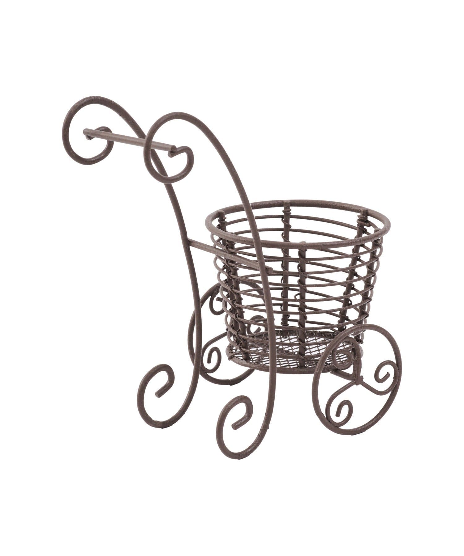 salut!(サリュ) ワイヤーカートミニバスケット／キルトカントリー