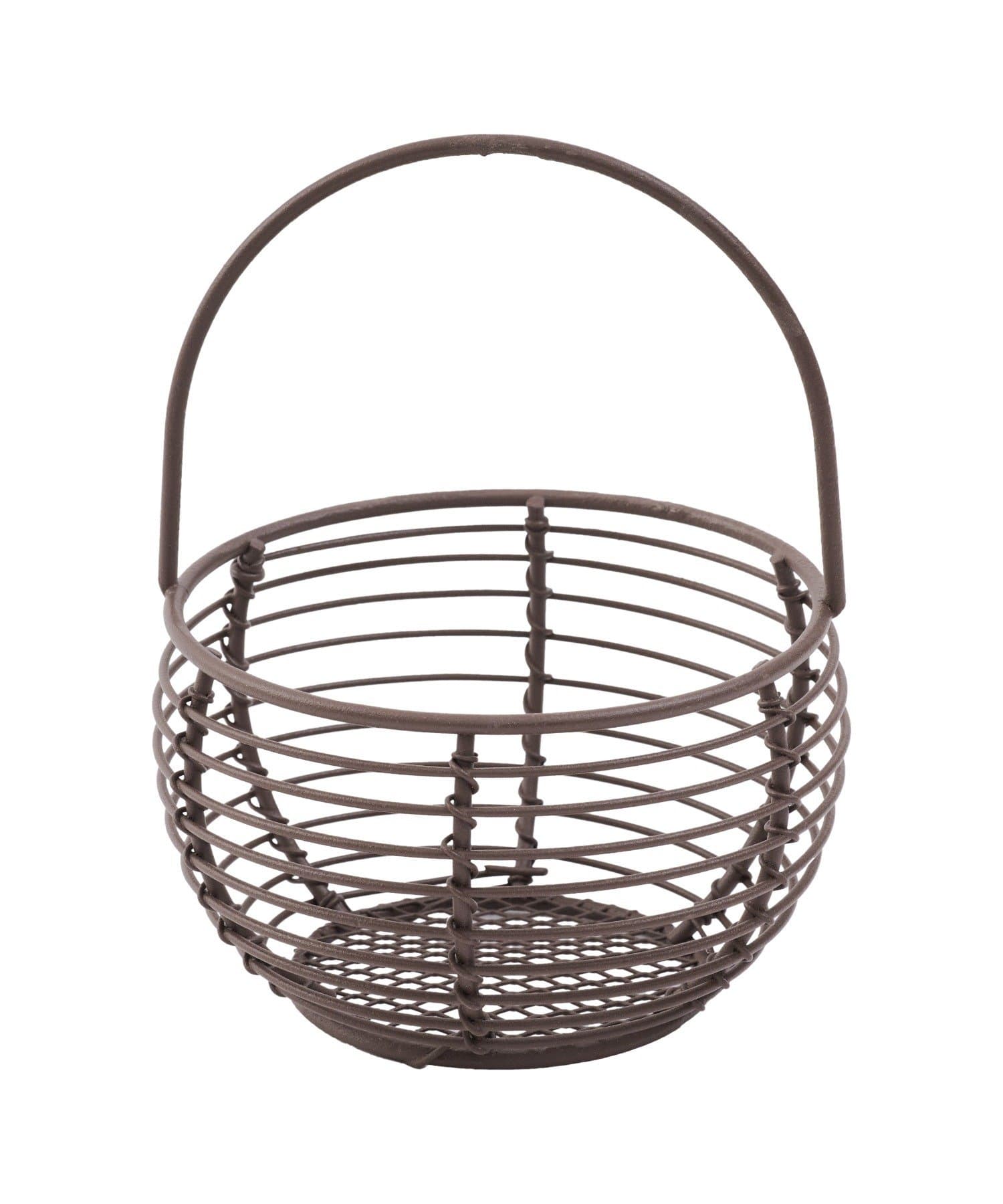 salut!(サリュ) ワイヤーミニバスケット／キルトカントリー