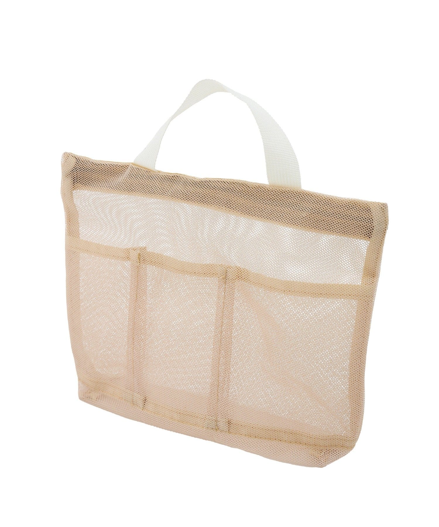 salut!(サリュ) 3ポケット付きメッシュポーチ横