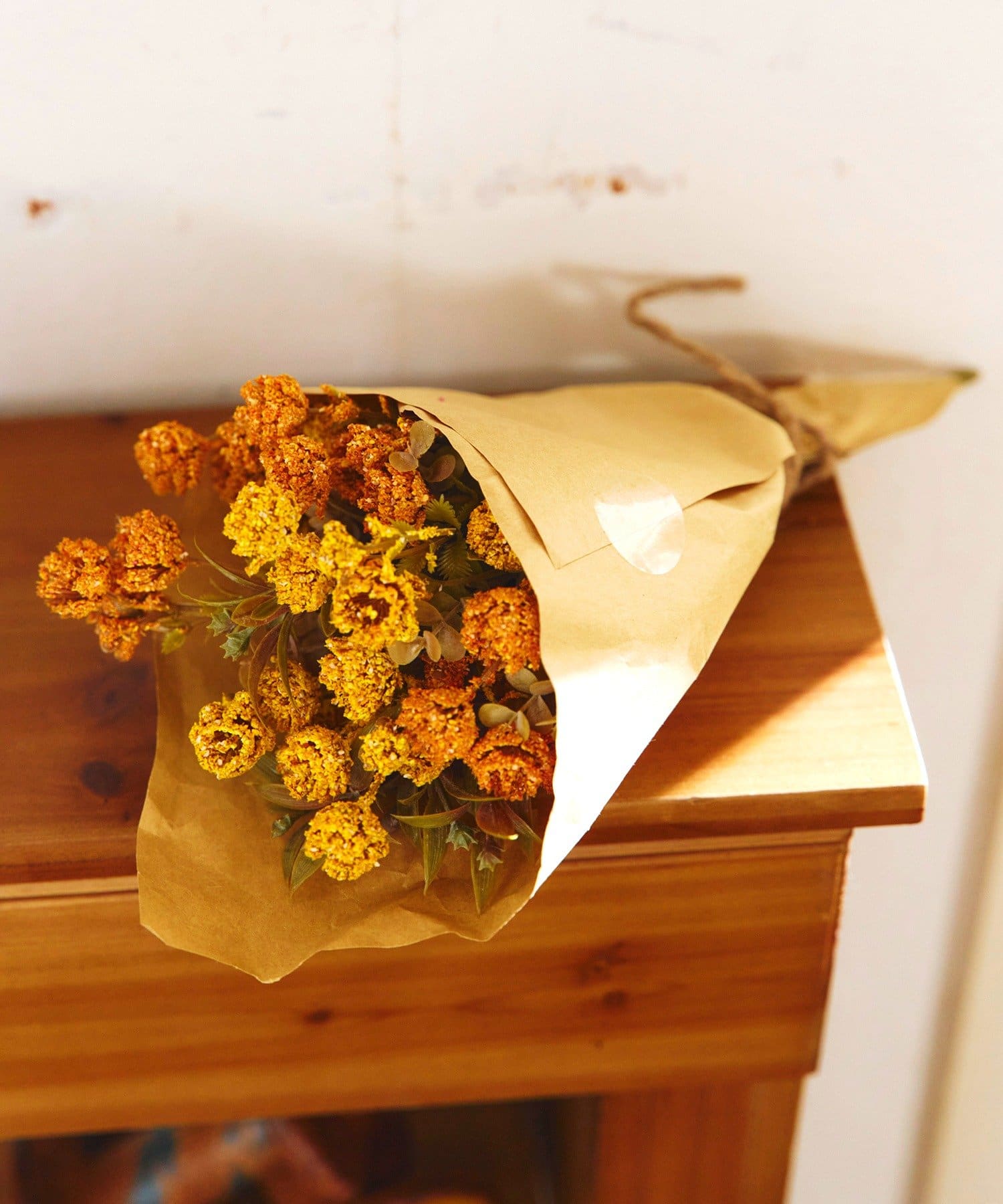 salut!(サリュ) ナチュラルアートフラワーブーケ／キルトカントリー