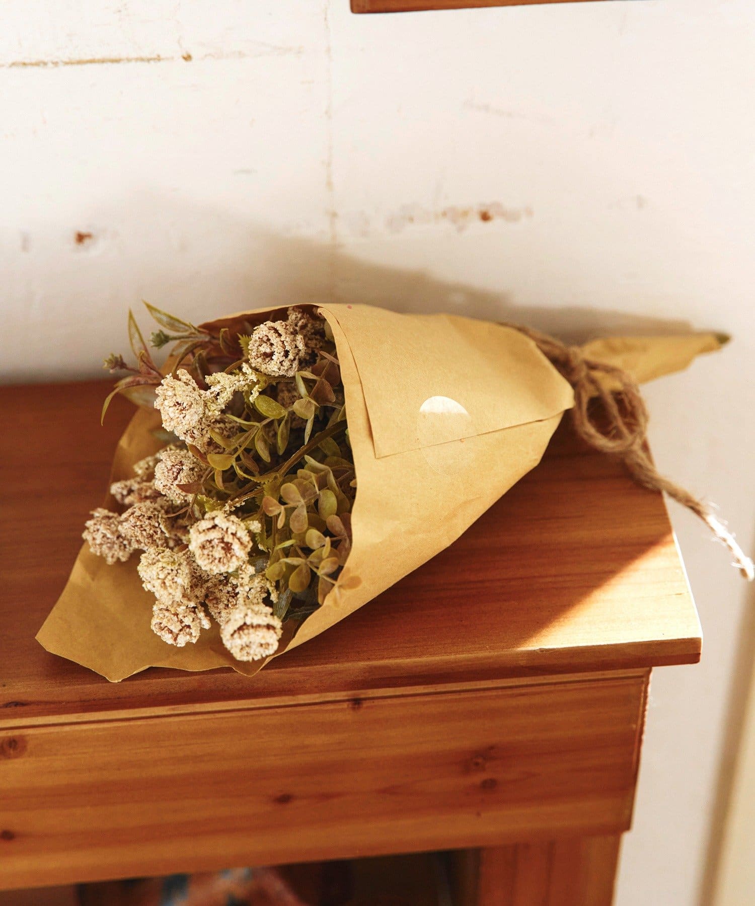 salut!(サリュ) ナチュラルアートフラワーブーケ／キルトカントリー