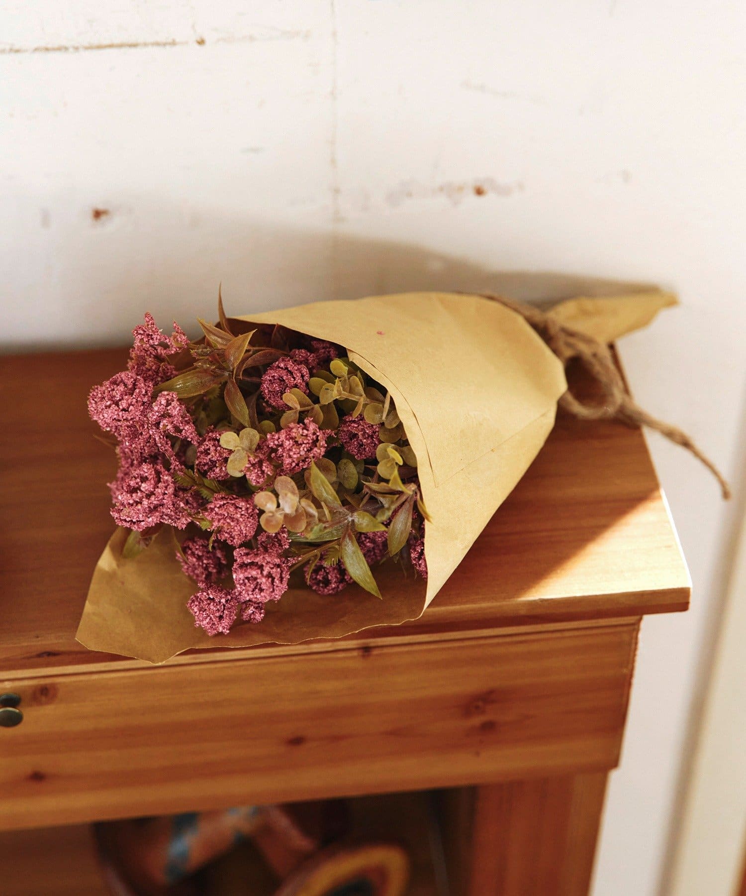 salut!(サリュ) ナチュラルアートフラワーブーケ／キルトカントリー