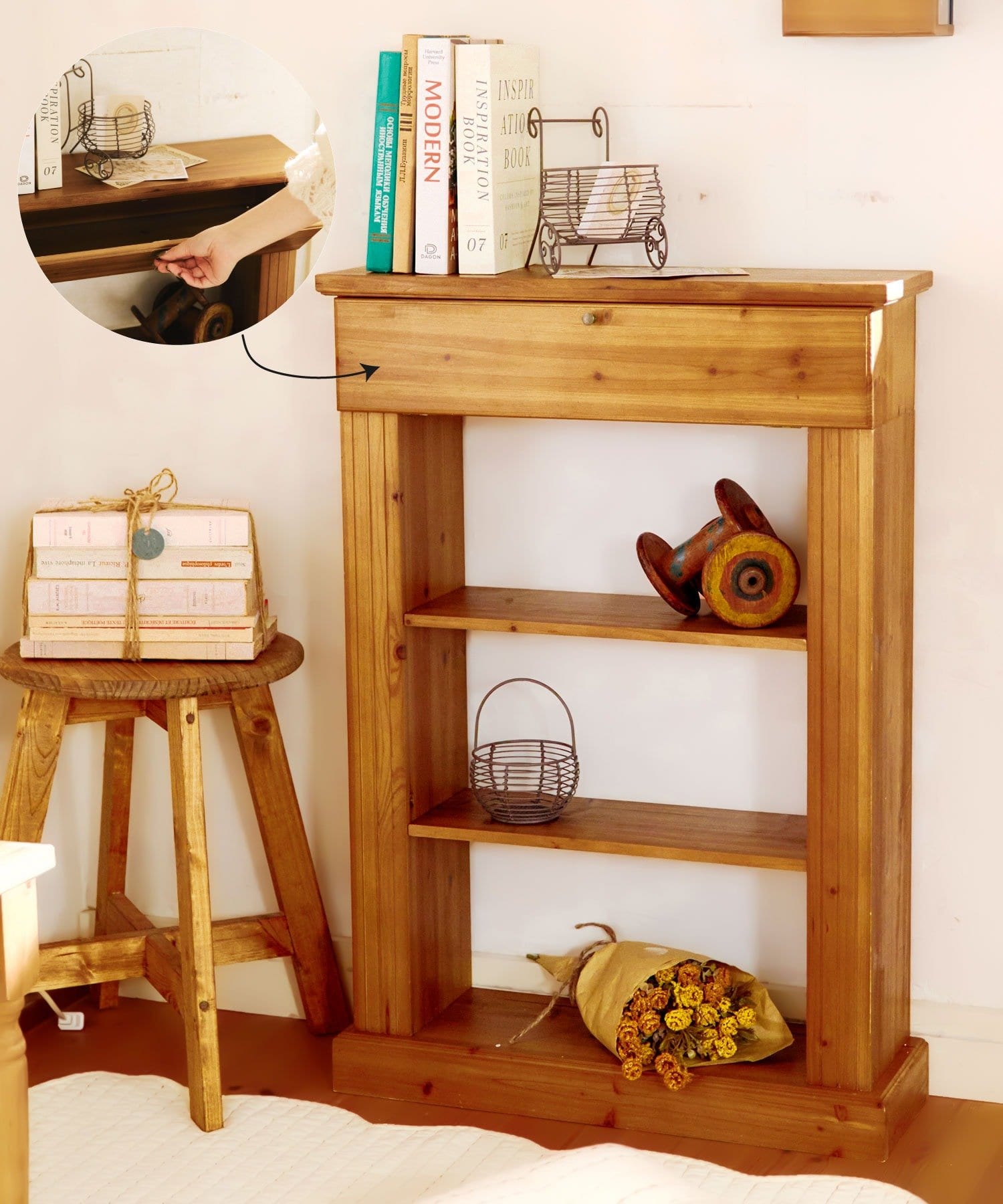 salut!(サリュ) 《WEB限定商品》カントリーマントルピース／キルトカントリー