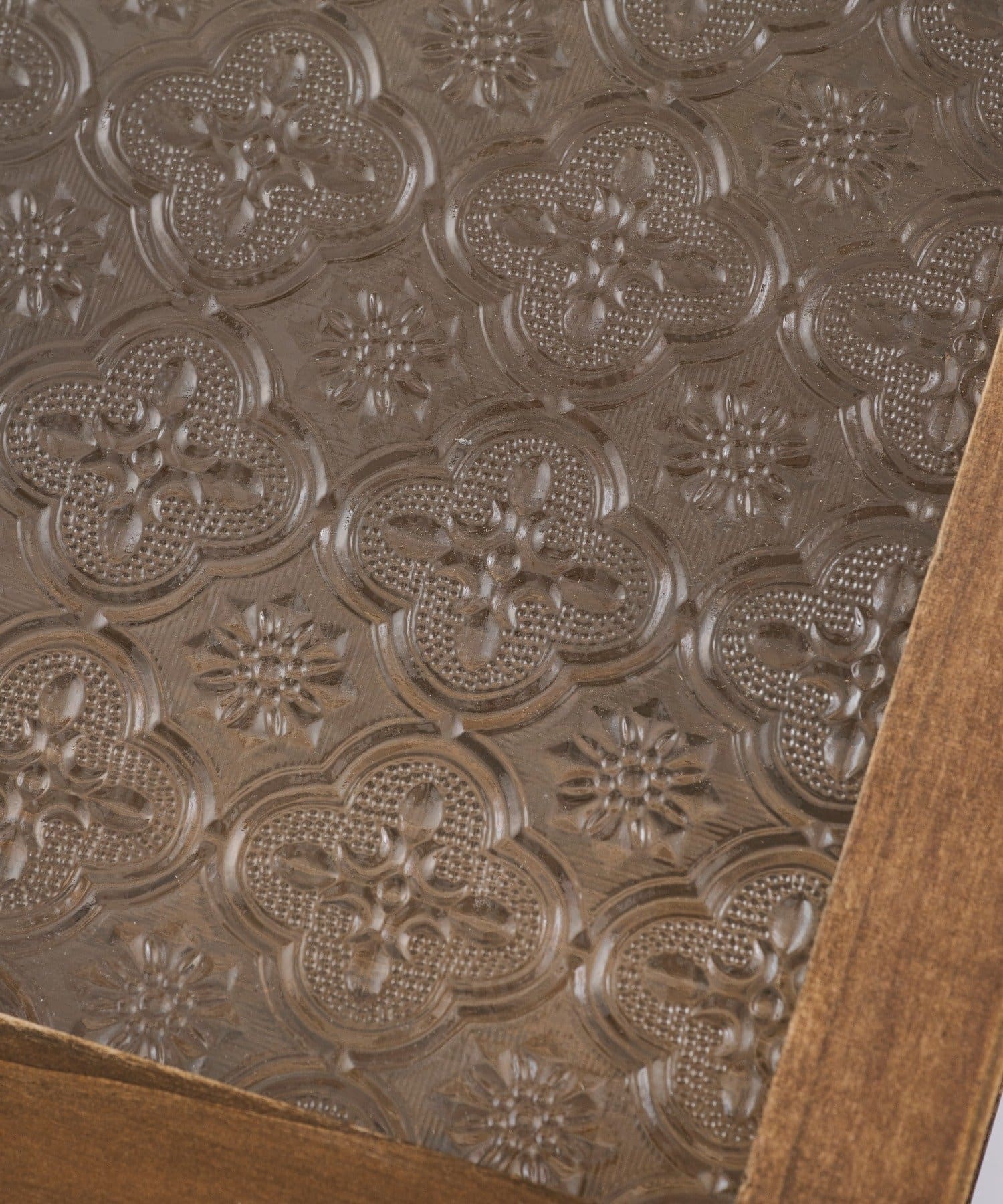 salut!(サリュ) 《WEB限定商品》フローラガラスワイドキャビネット