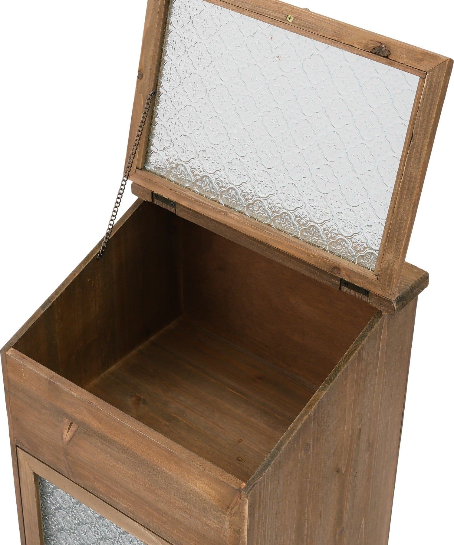 salut!(サリュ) 《WEB限定商品》フローラガラスサイドキャビネット