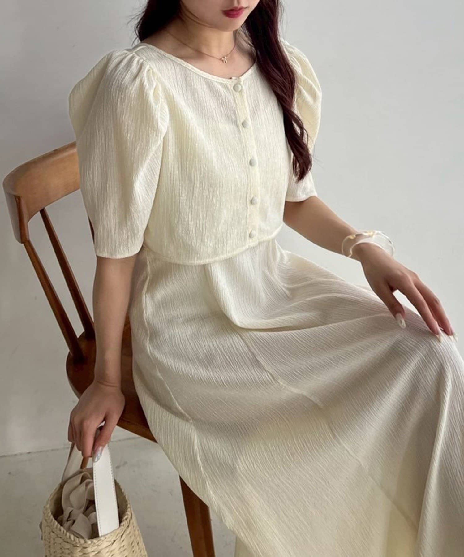 one after another NICE CLAUP(ワンアフターアナザー ナイスクラップ) 【リバイバル】しぼしぼマルチセットワンピ