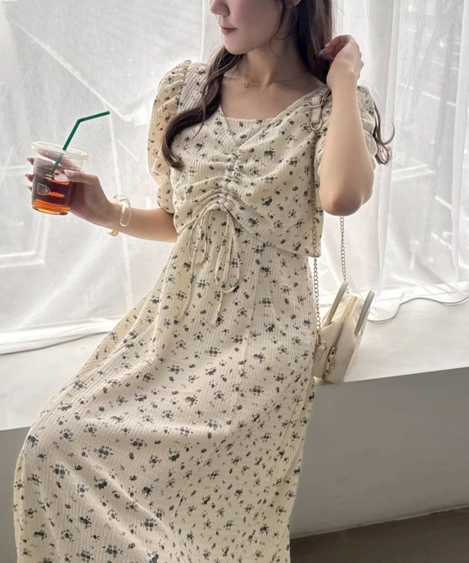 one after another NICE CLAUP(ワンアフターアナザー ナイスクラップ) 【リバイバル】しぼしぼマルチセットワンピ