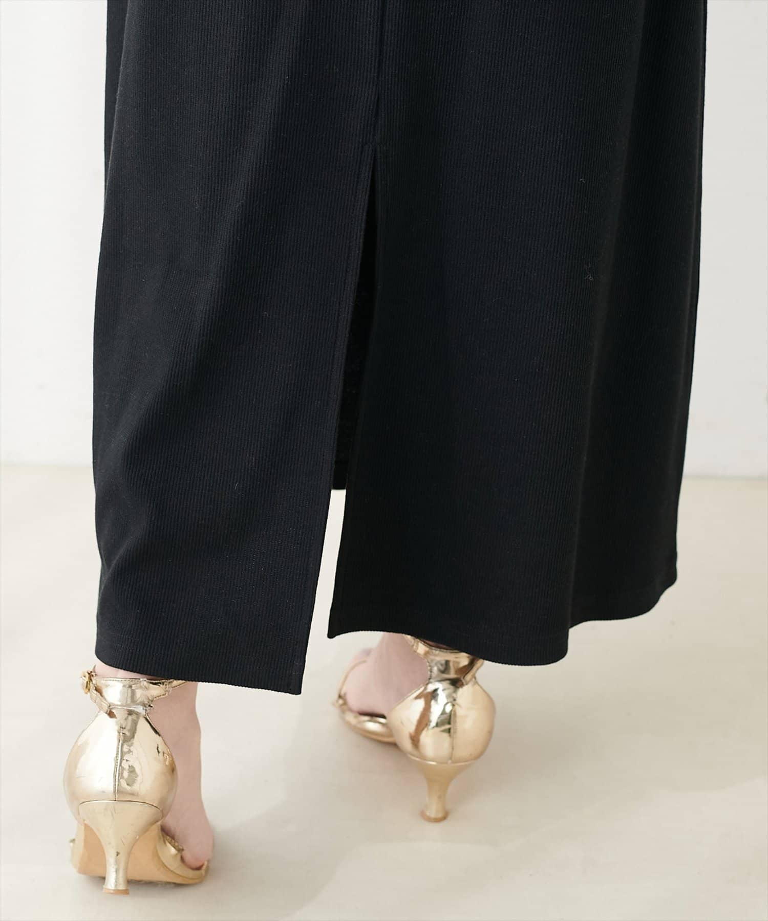 natural couture(ナチュラルクチュール) カップ付きキャミワンピース