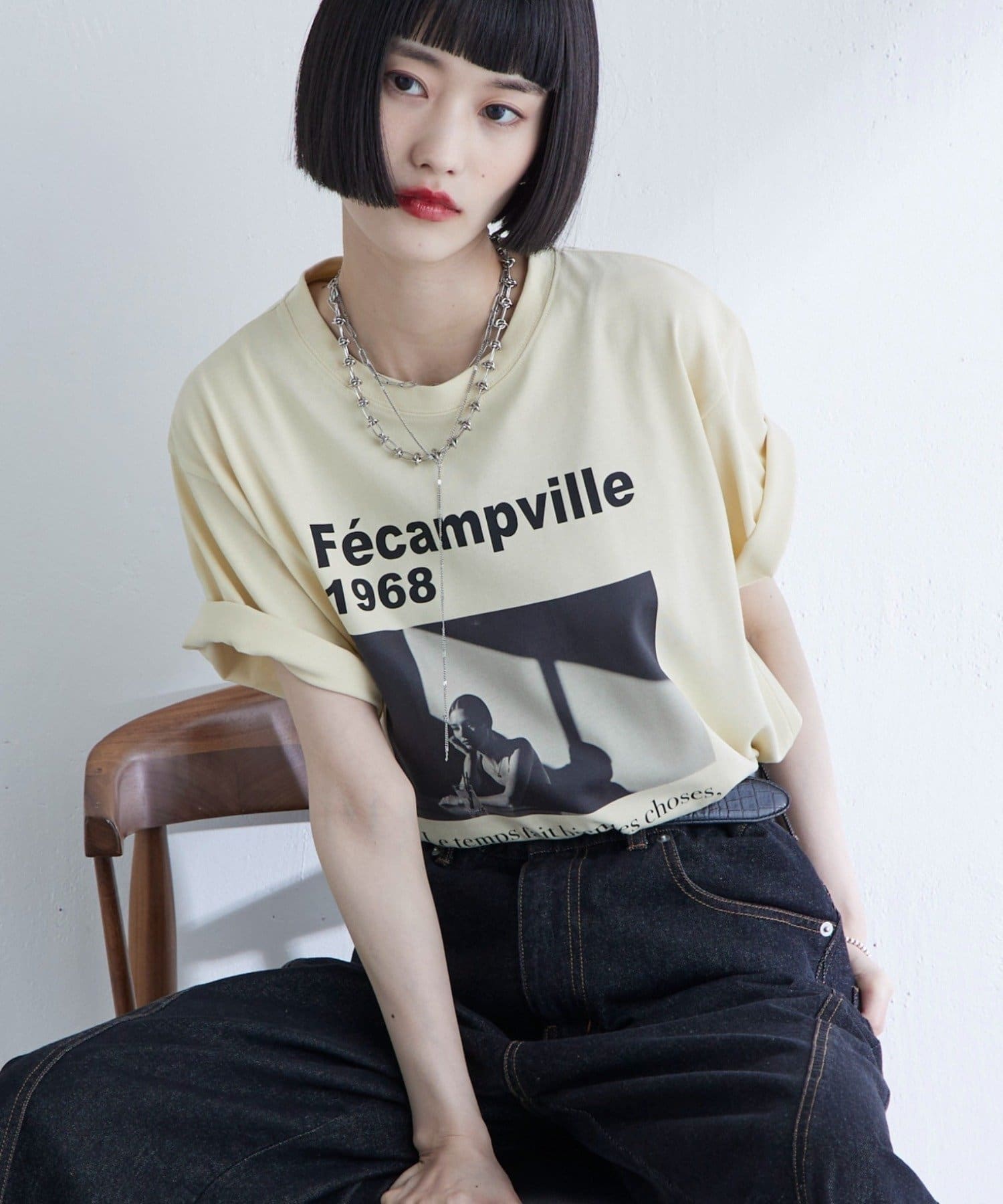 Lui's(ルイス) UVカット / 接触冷感フォトT