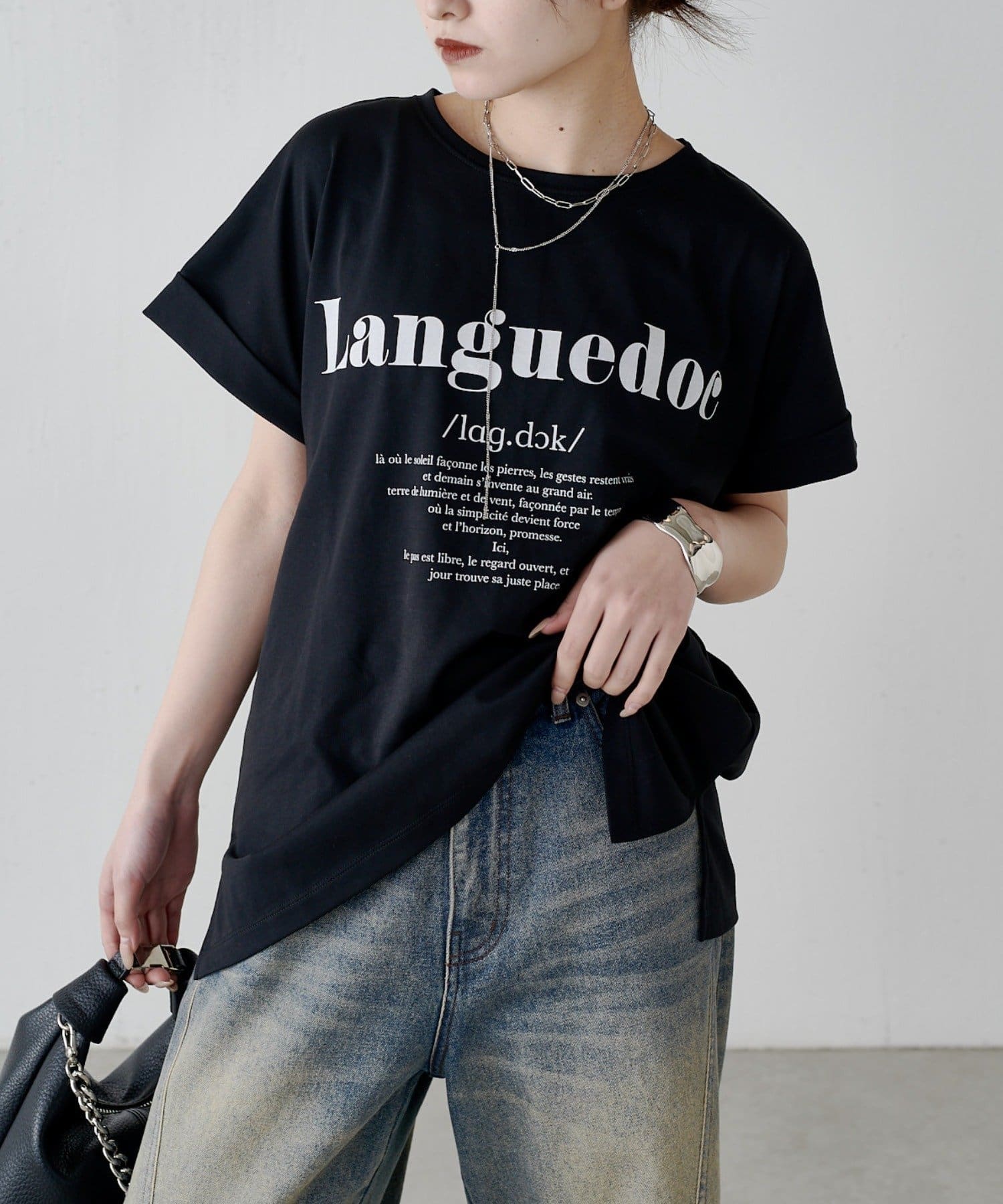 Lui's(ルイス) UVカット / 接触冷感ロゴT