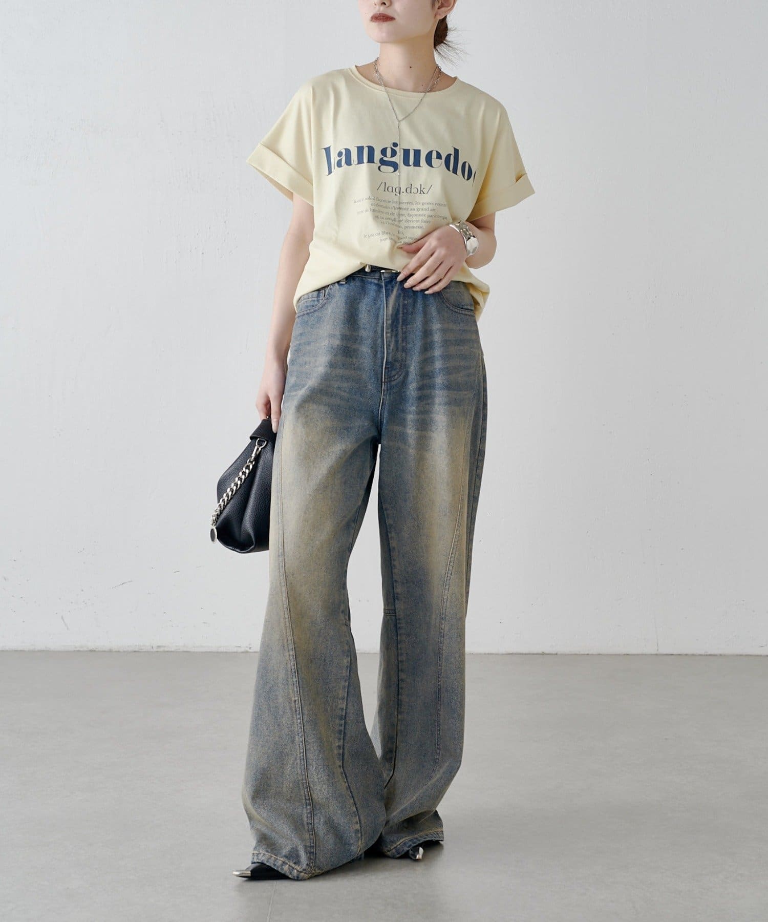 Lui's(ルイス) UVカット / 接触冷感ロゴT