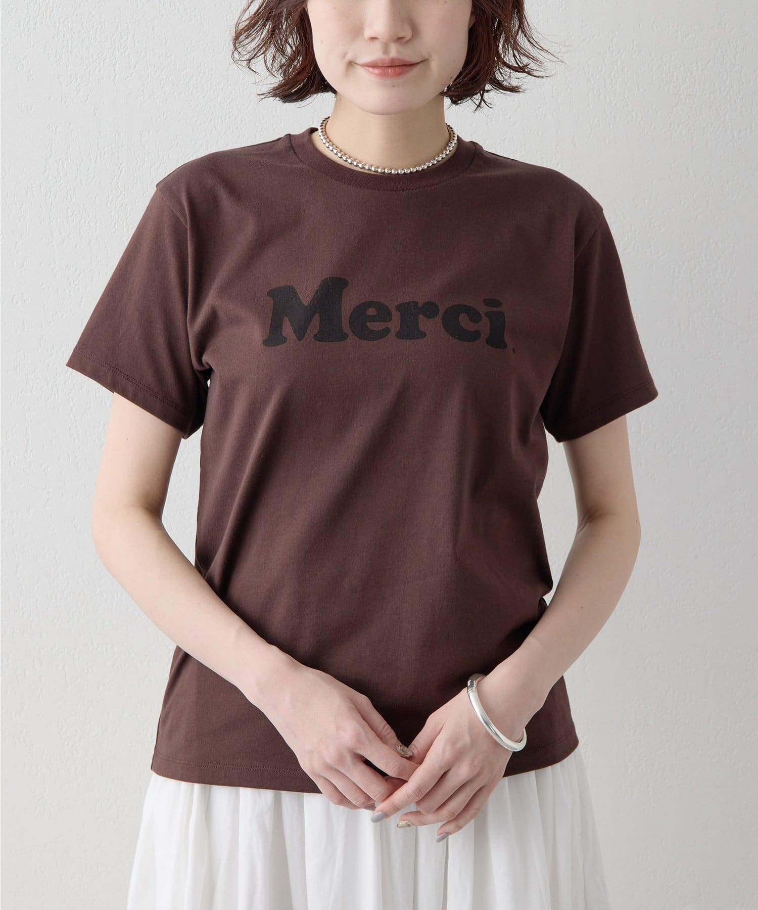 Whim Gazette(ウィム ガゼット) 【Drawing Numbers】メルシーボクプリントTシャツ