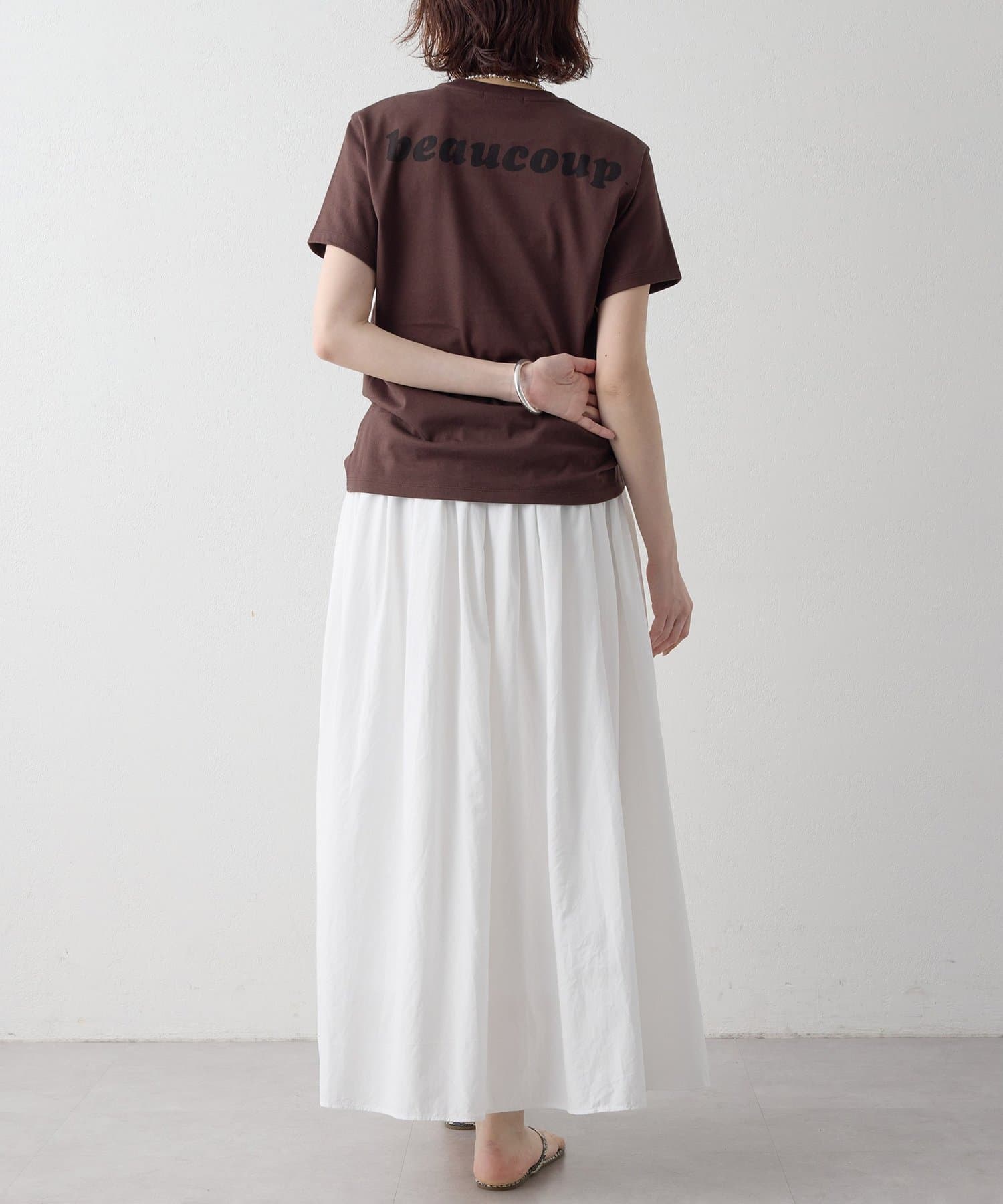 Whim Gazette(ウィム ガゼット) 【Drawing Numbers】メルシーボクプリントTシャツ